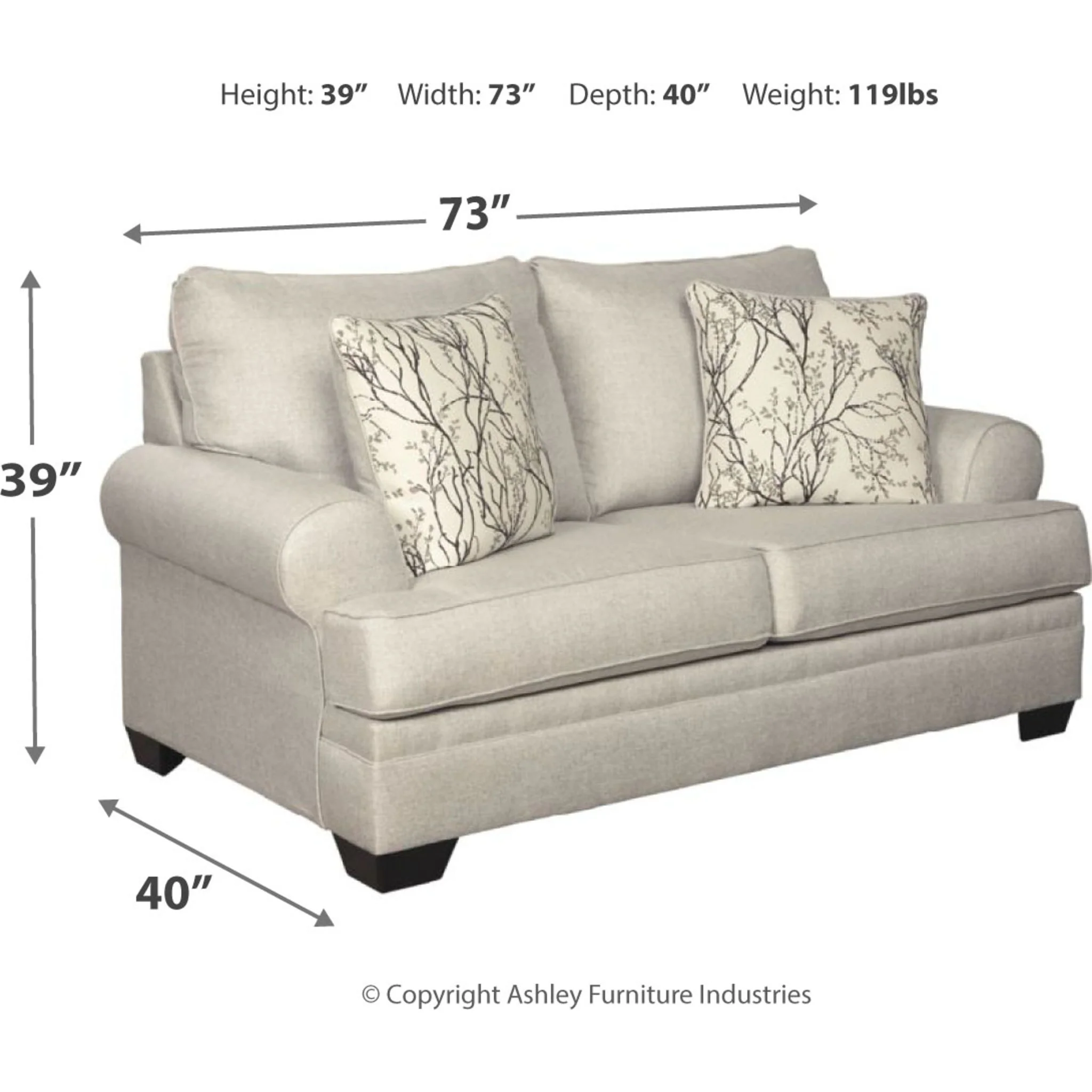 Antonlini-Exclusive Loveseat - Image 4