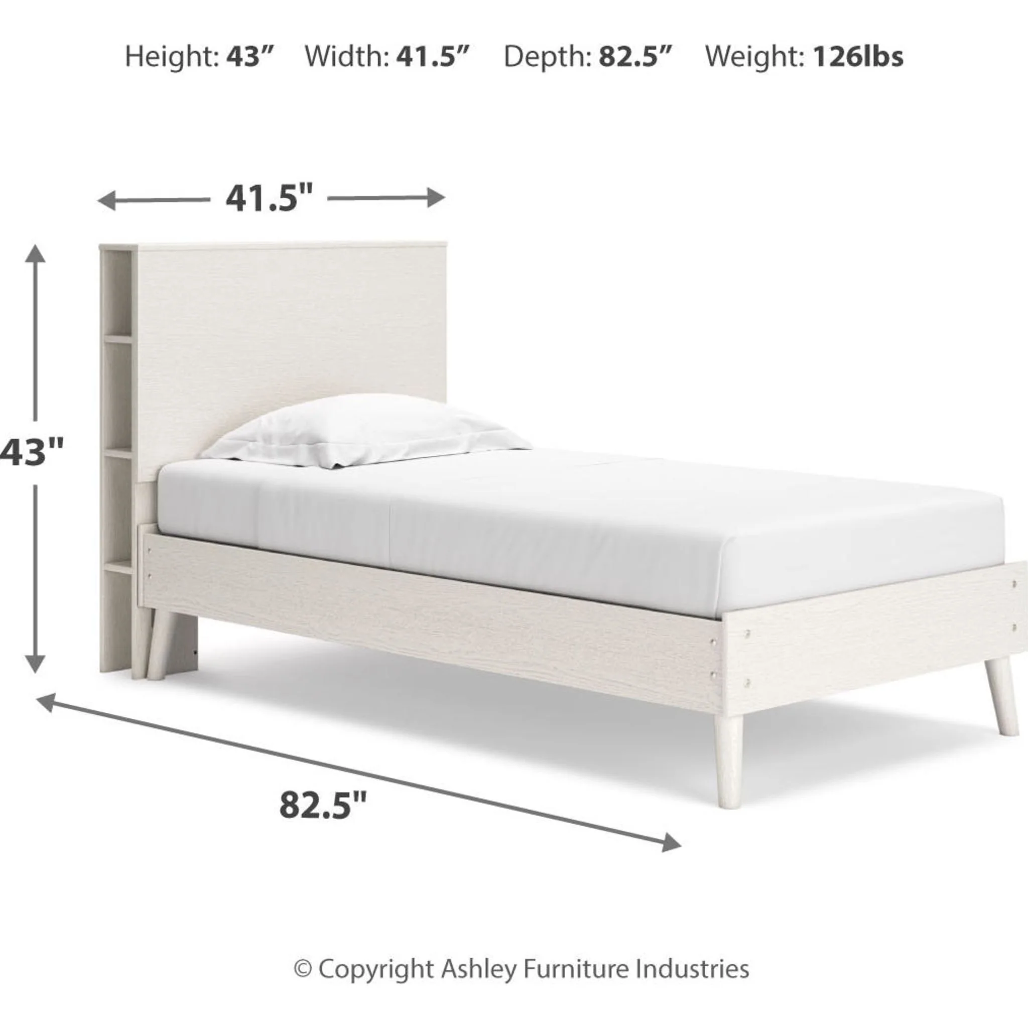 Aprilyn Bookcase Bed - Image 4
