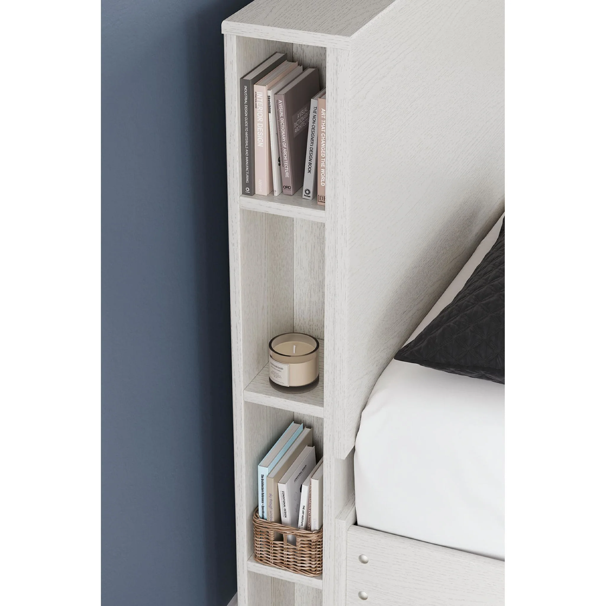 Aprilyn Queen Bookcase Headboard - Image 2