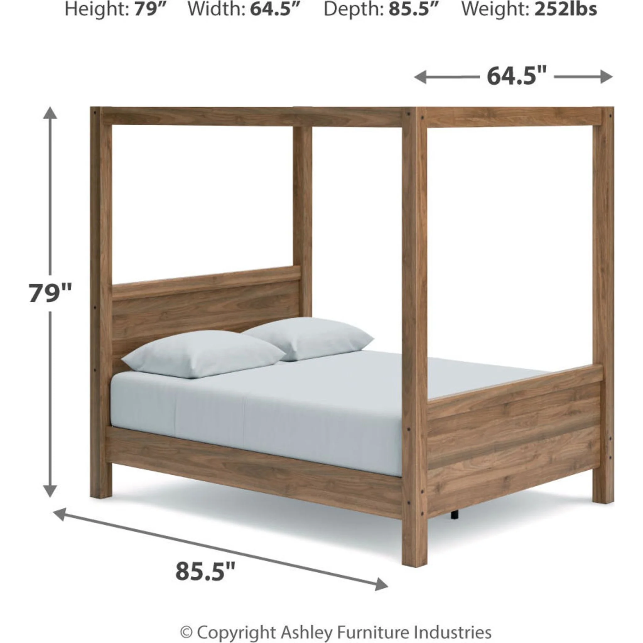 Aprilyn Queen Canopy Bed - Image 5
