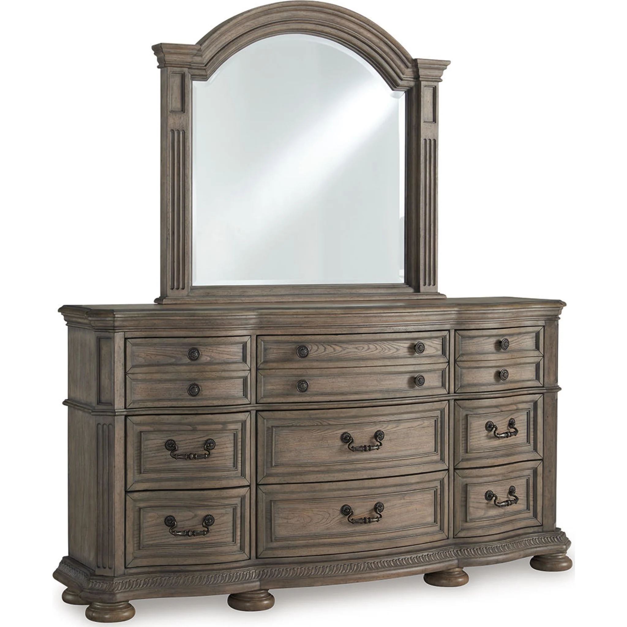 Ardenfield 5 Piece King Sleigh Bedroom - Image 2