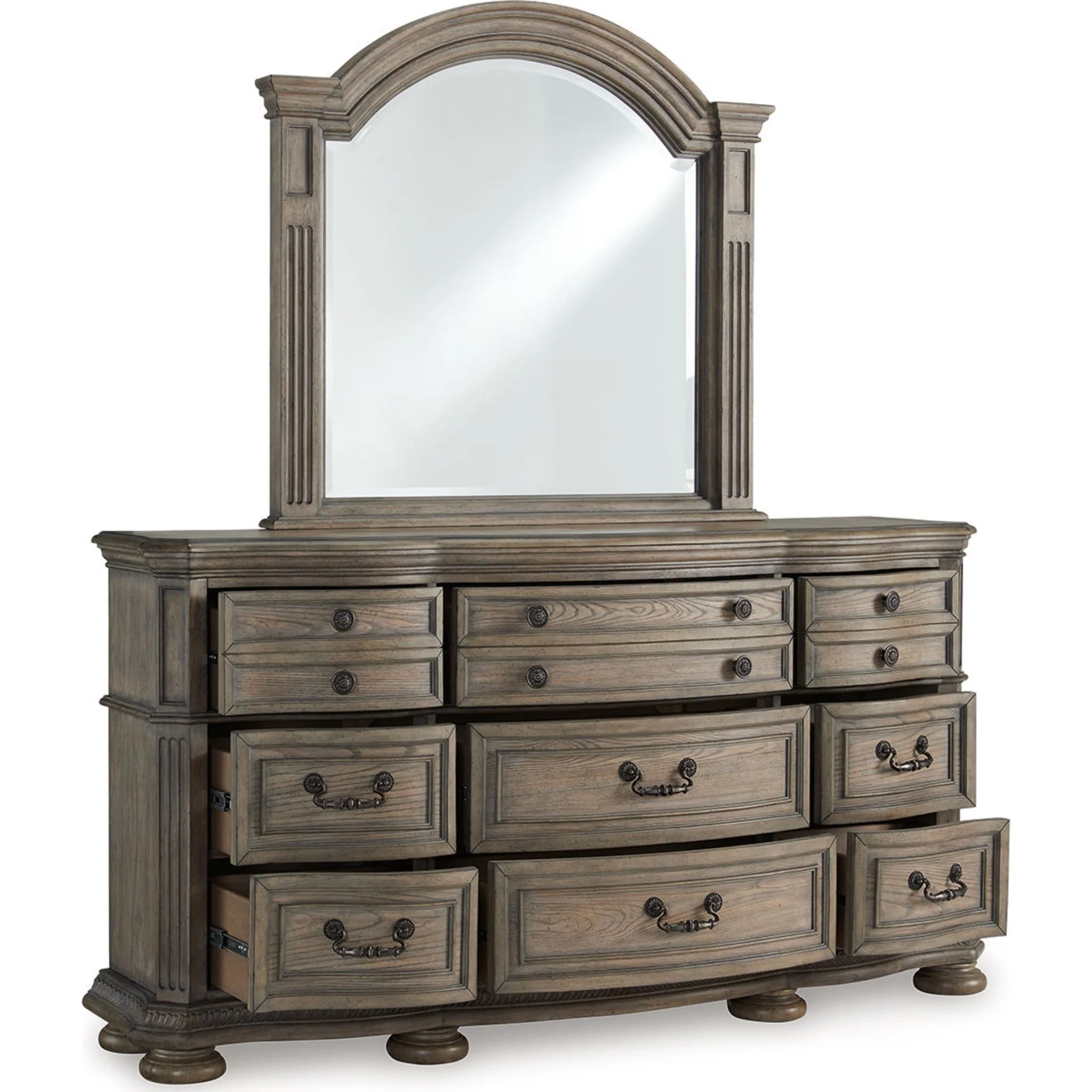Ardenfield 5 Piece King Sleigh Bedroom - Image 3