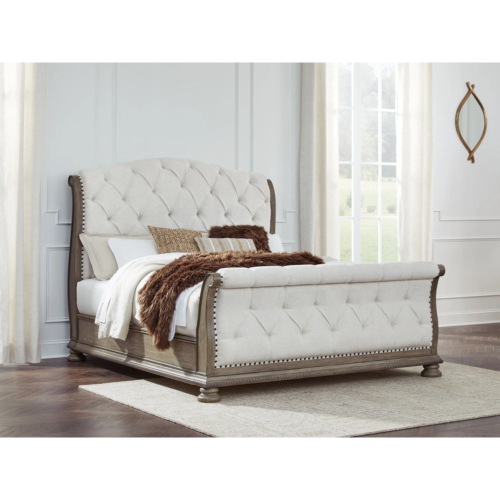 Ardenfield Sleigh Bed - Image 7