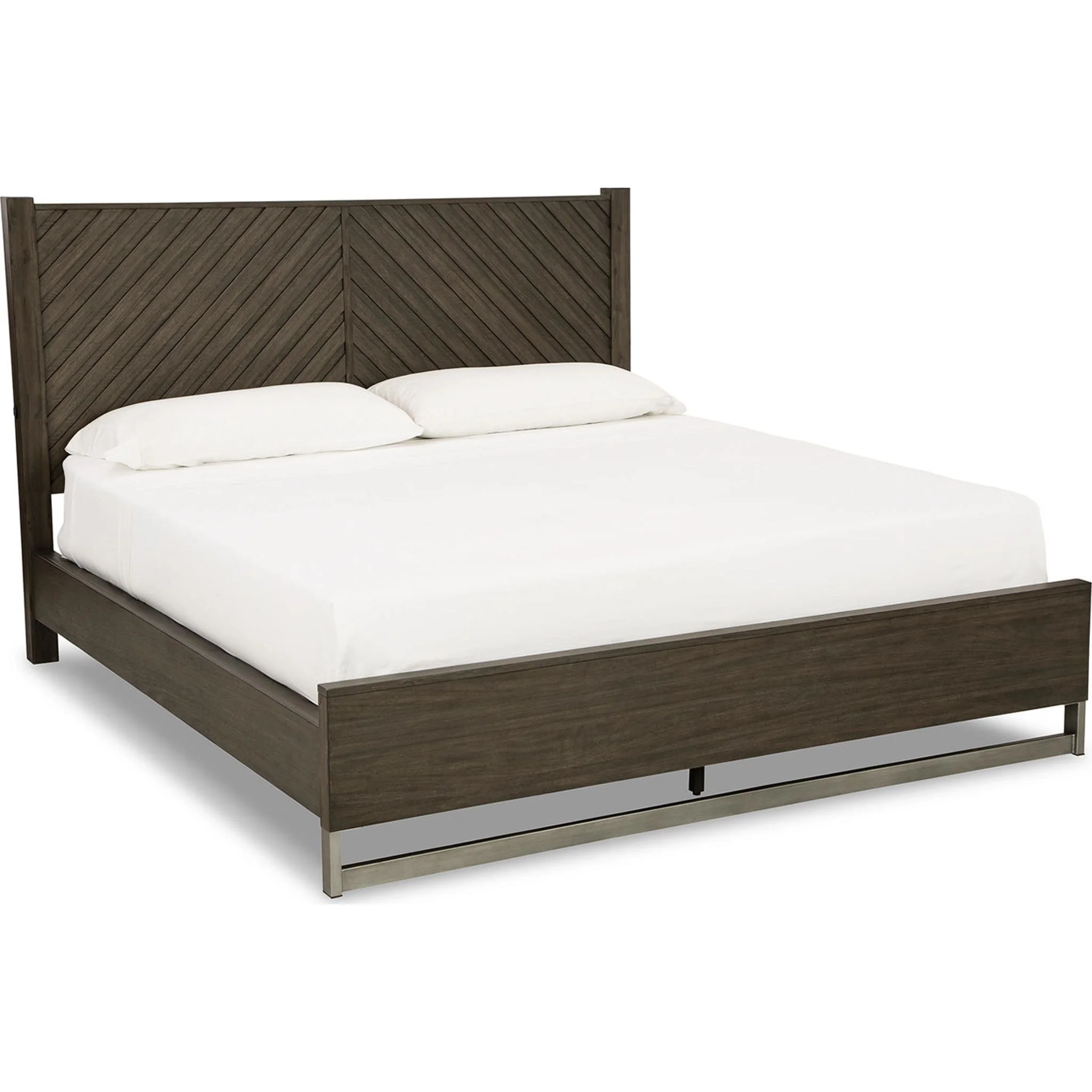 Arkenton 5 Piece King Panel Bedroom - Image 8