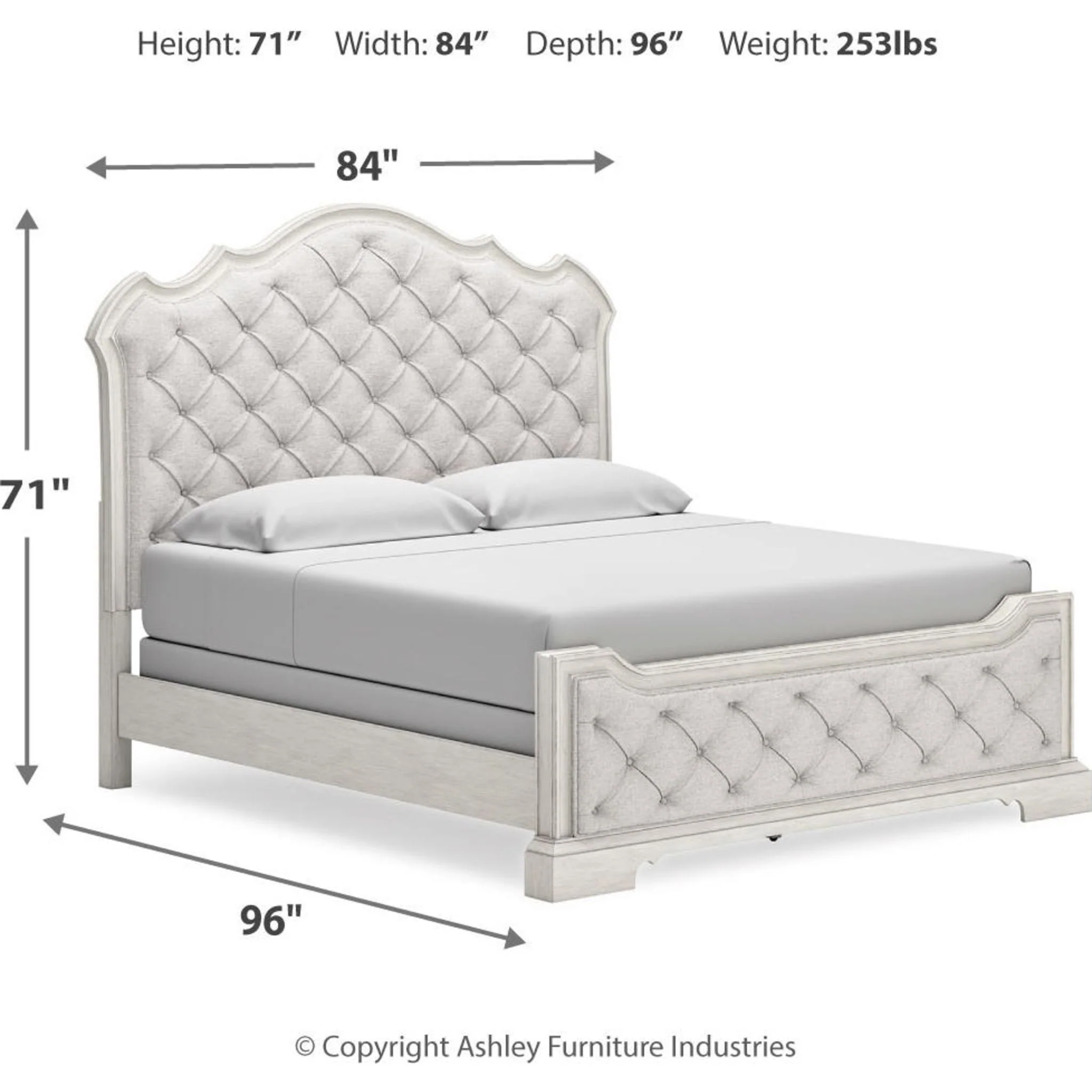 Arlendyne Panel Bed - Image 26