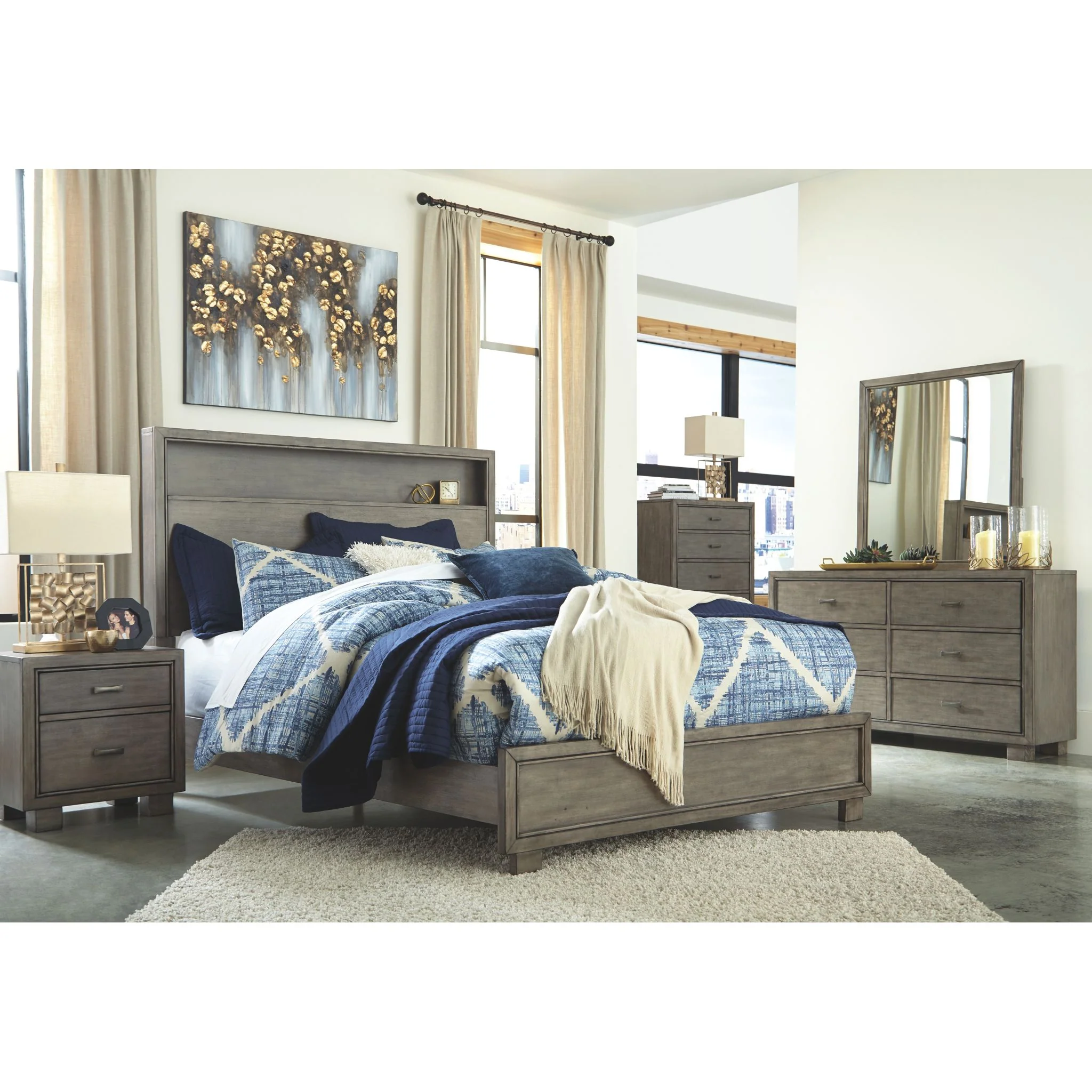Arnett Panel Bed - Image 23