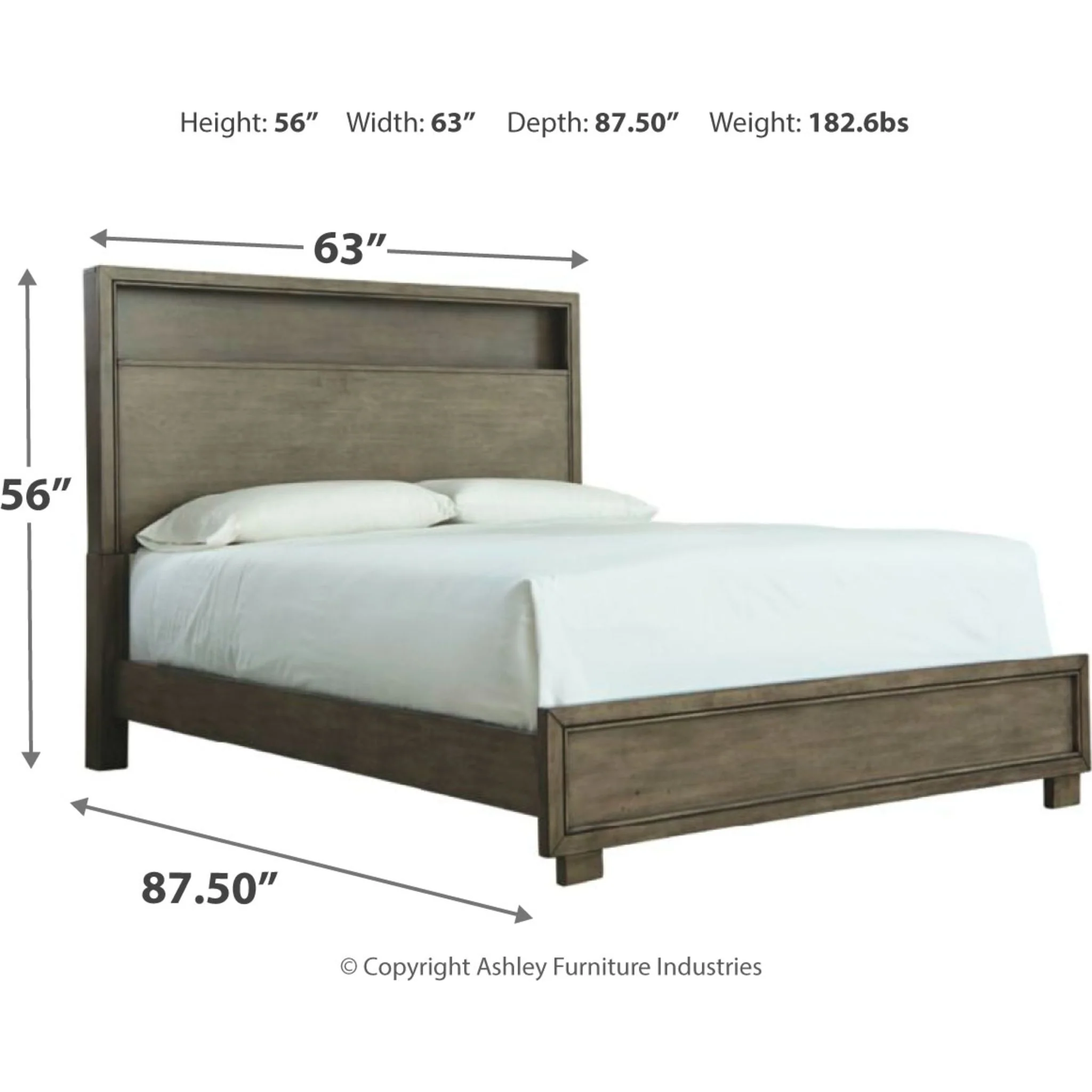 Arnett Panel Bed - Image 4