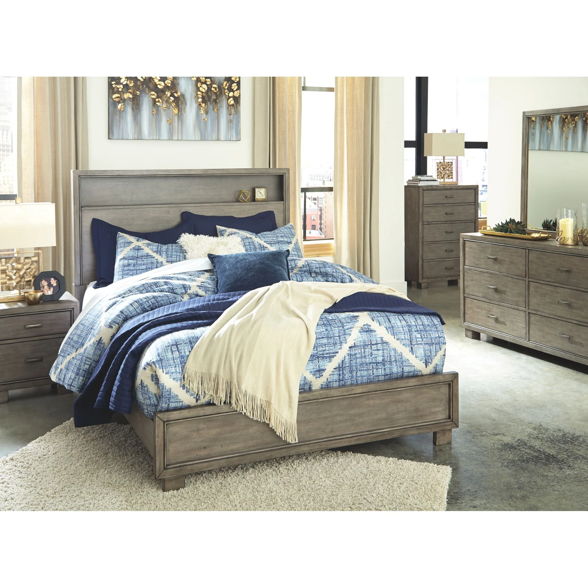Arnett Panel Bed - Image 9
