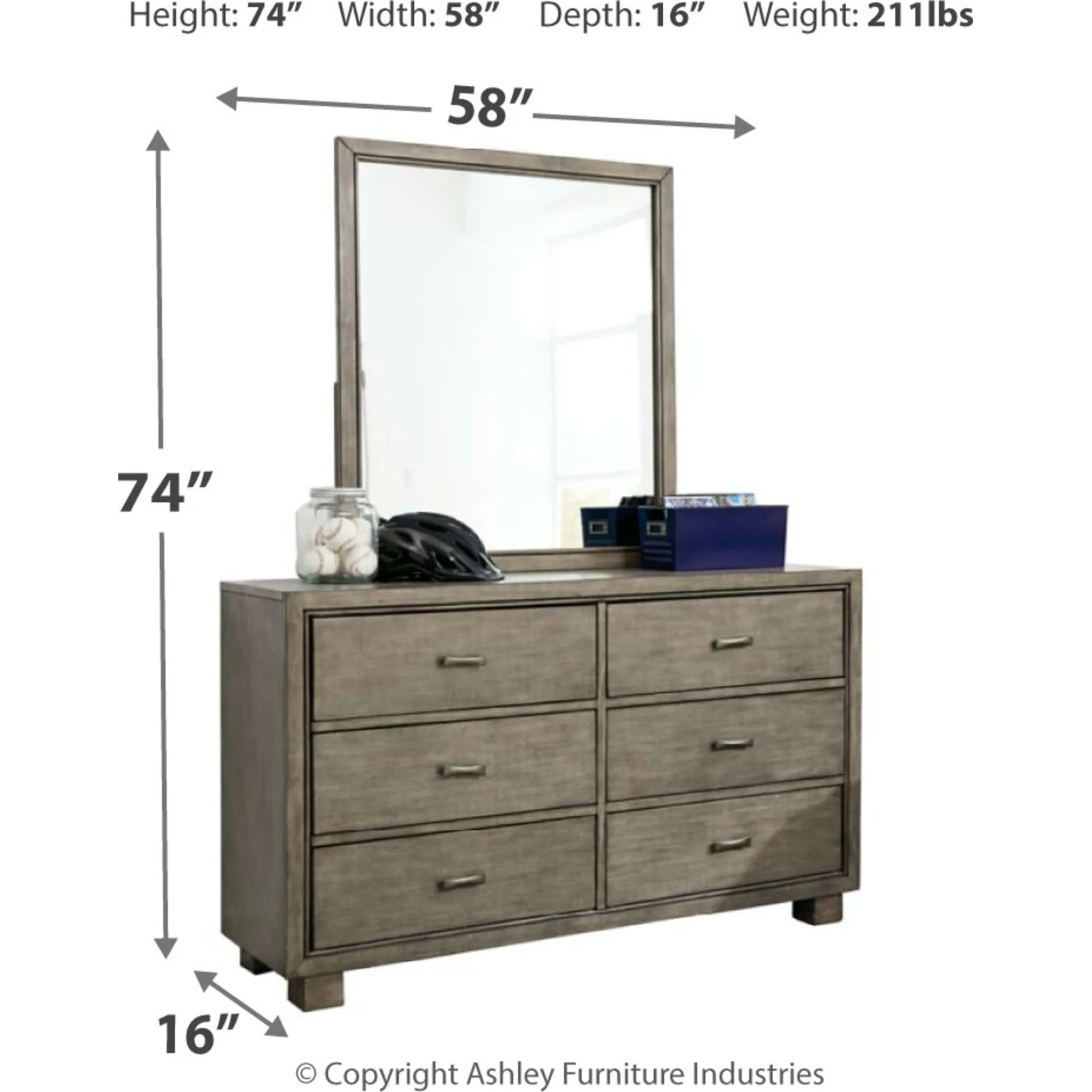 Arnett 5 Piece Storage Bedroom - Image 8