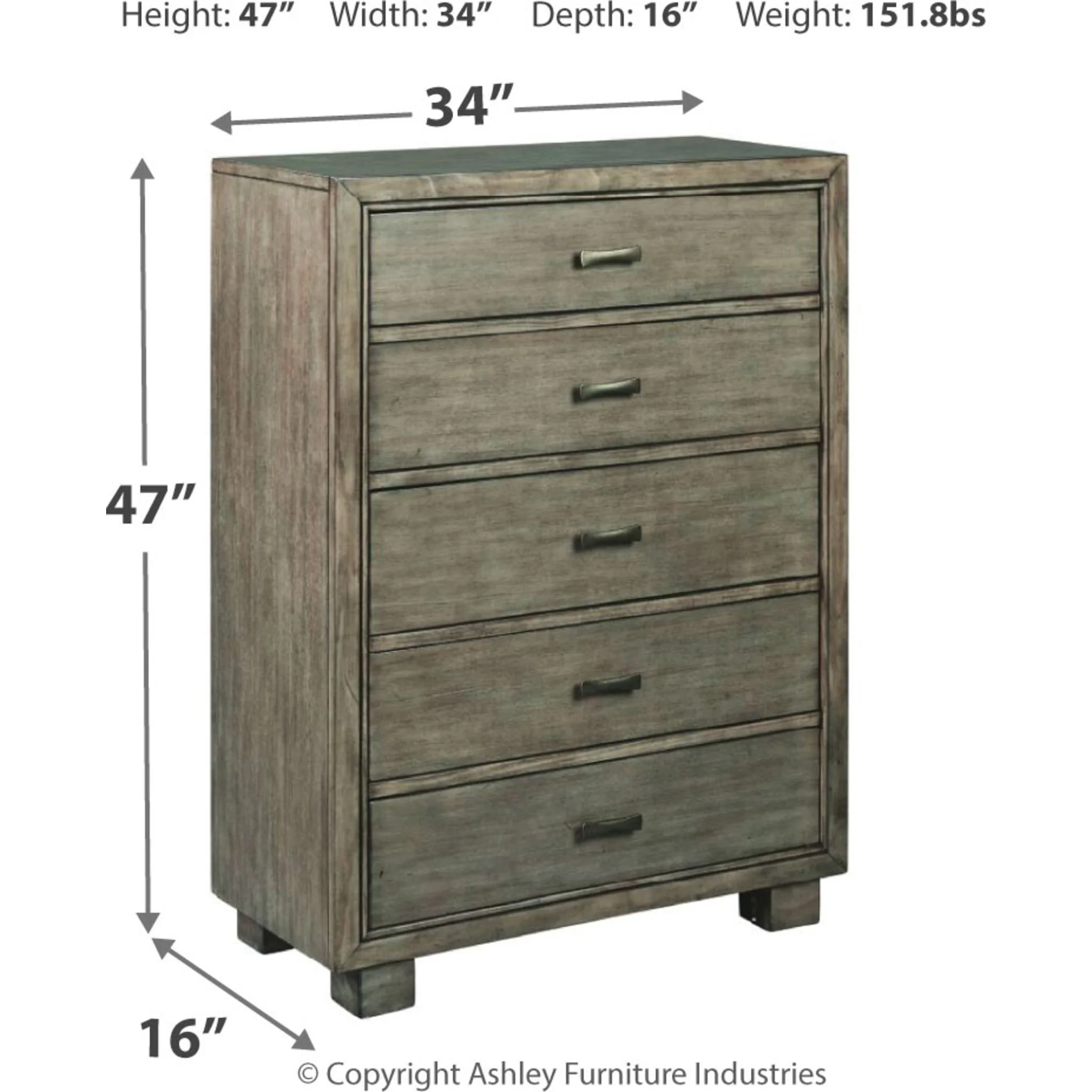 Arnett 8 Piece Full Bookcase Bed Bedroom Package - Image 13