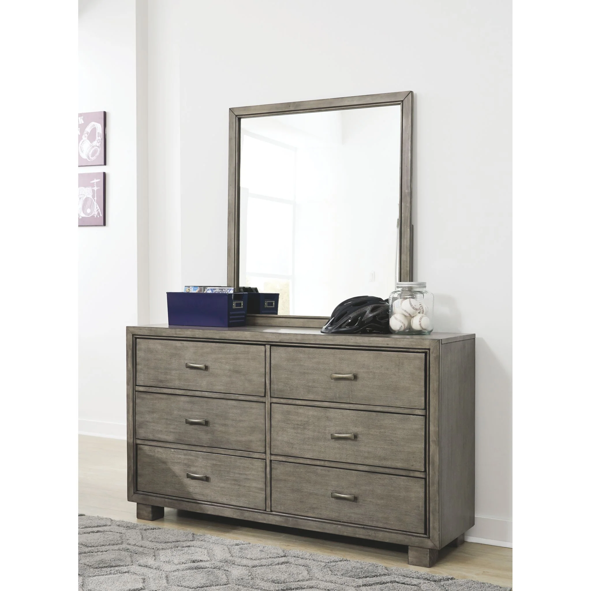 Arnett 8 Piece Full Bookcase Bed Bedroom Package - Image 2