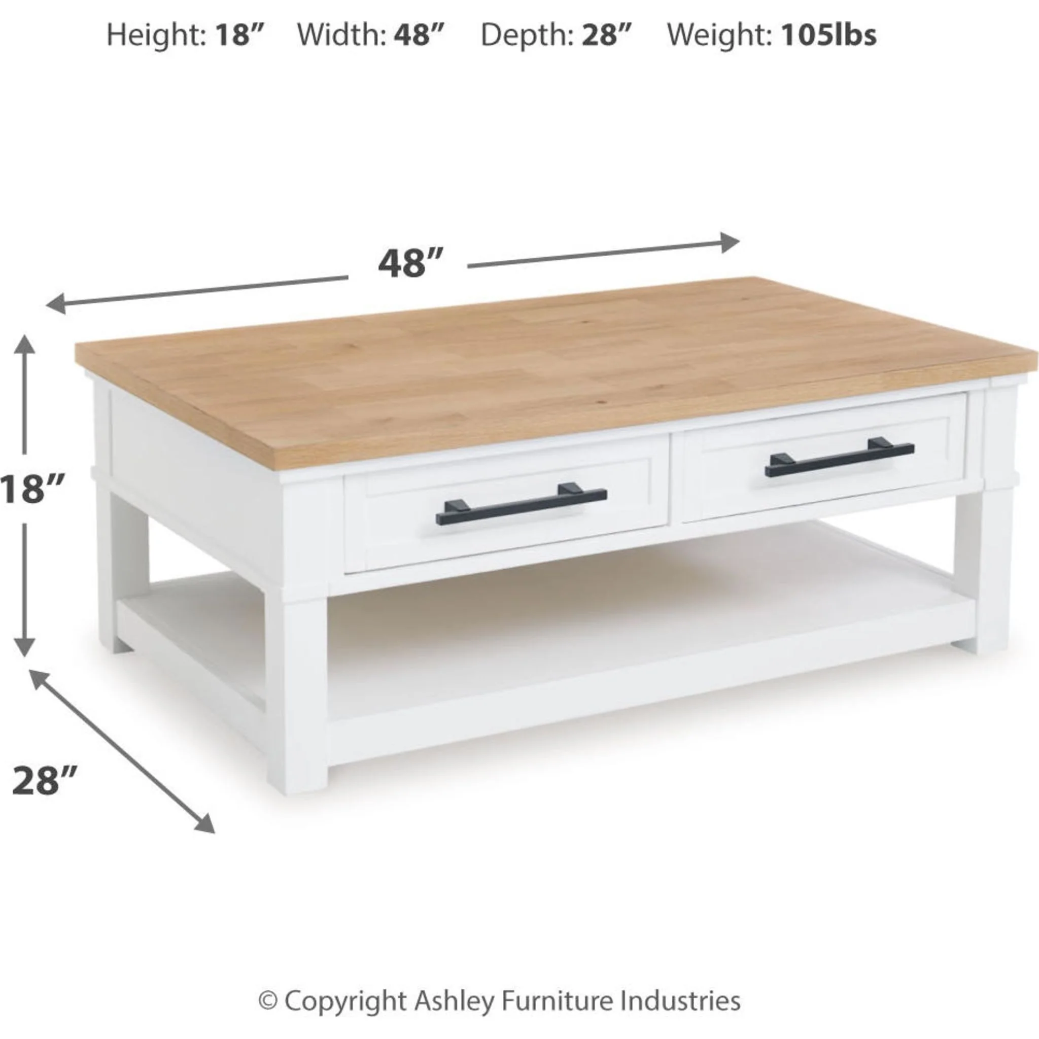 Ashbryn Coffee Table - Image 10