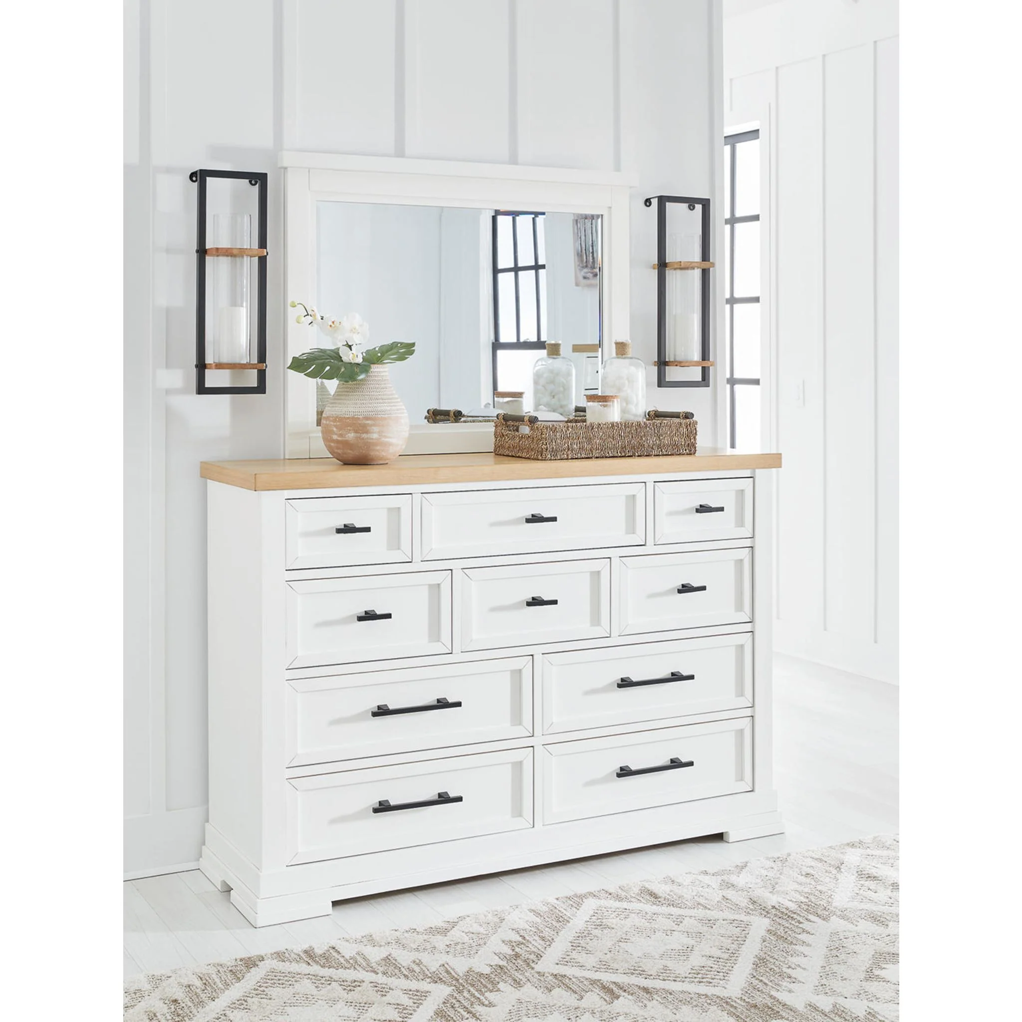 Ashbryn Dresser and Mirror - Image 2
