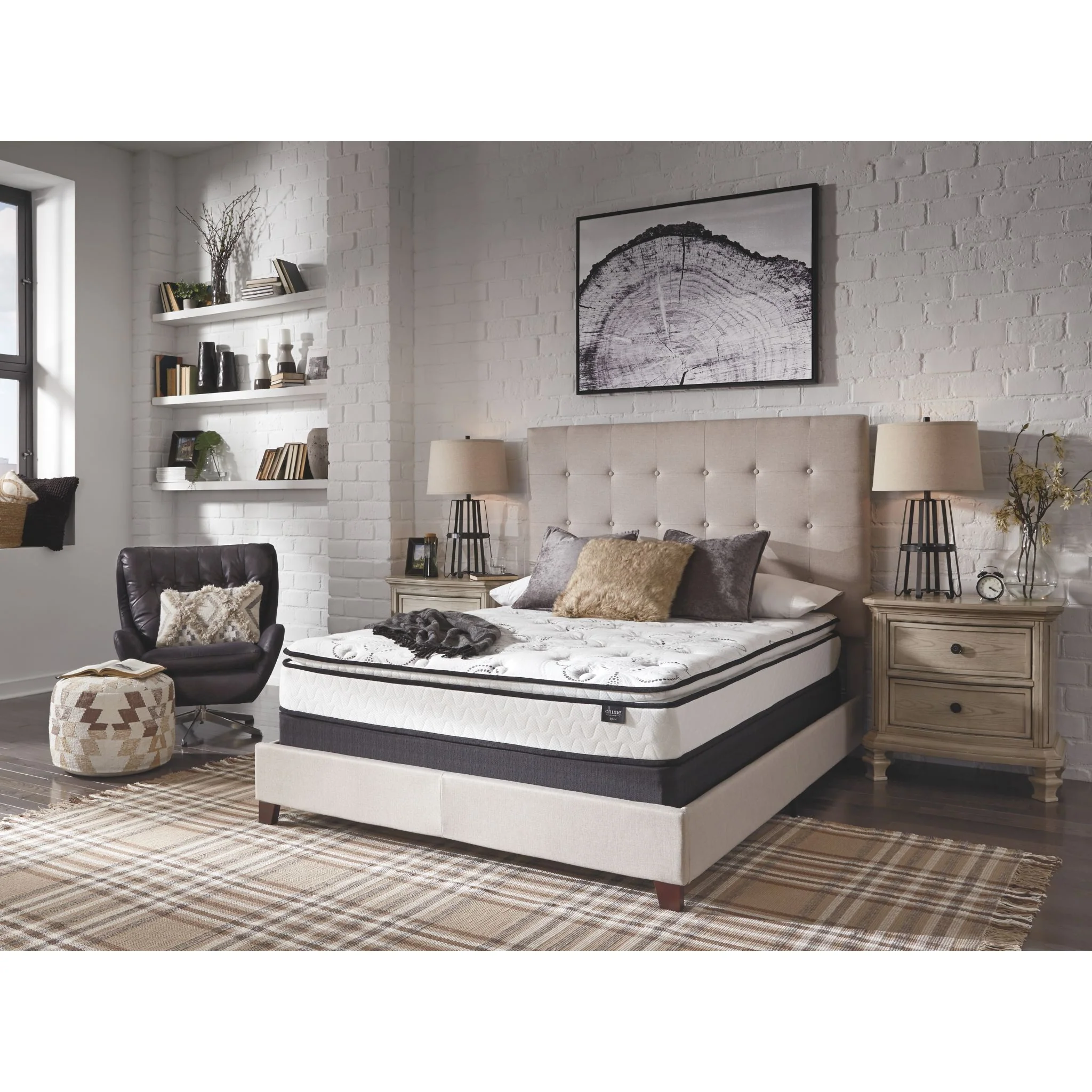 Ashley Sleep 10 Bonnell Pillow Top Innerspring Mattress In A Box - Image 3