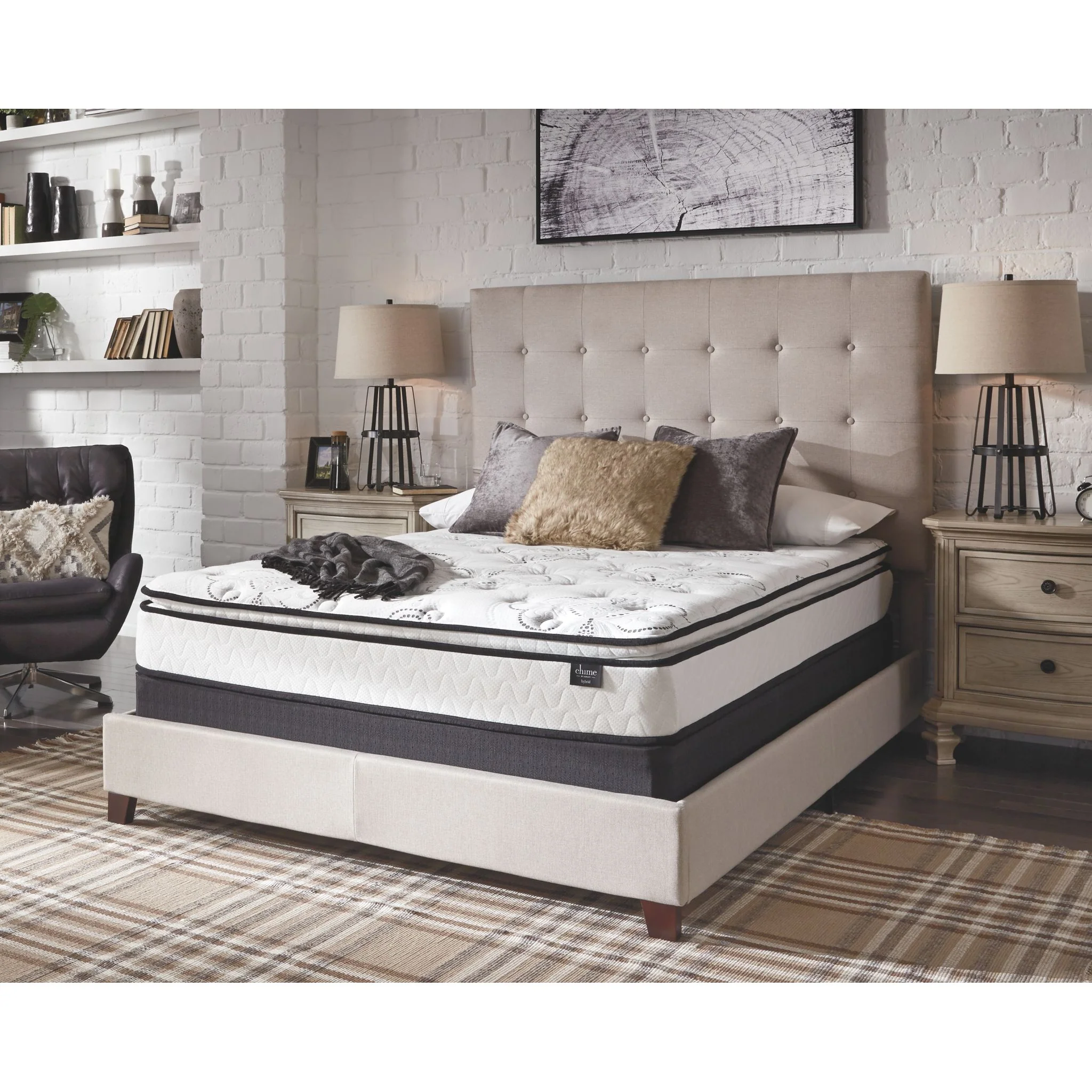 Ashley Sleep 10 Bonnell Pillow Top Innerspring Mattress In A Box - Image 7