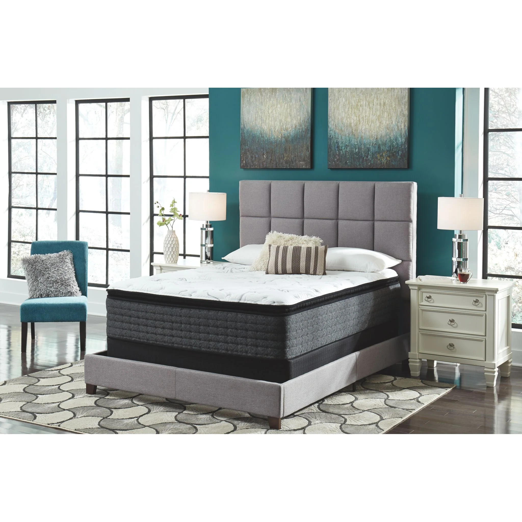 Ashley Sleep Bar Harbor Pillow Top Innerspring 15 inch Mattress In A Box - Image 2