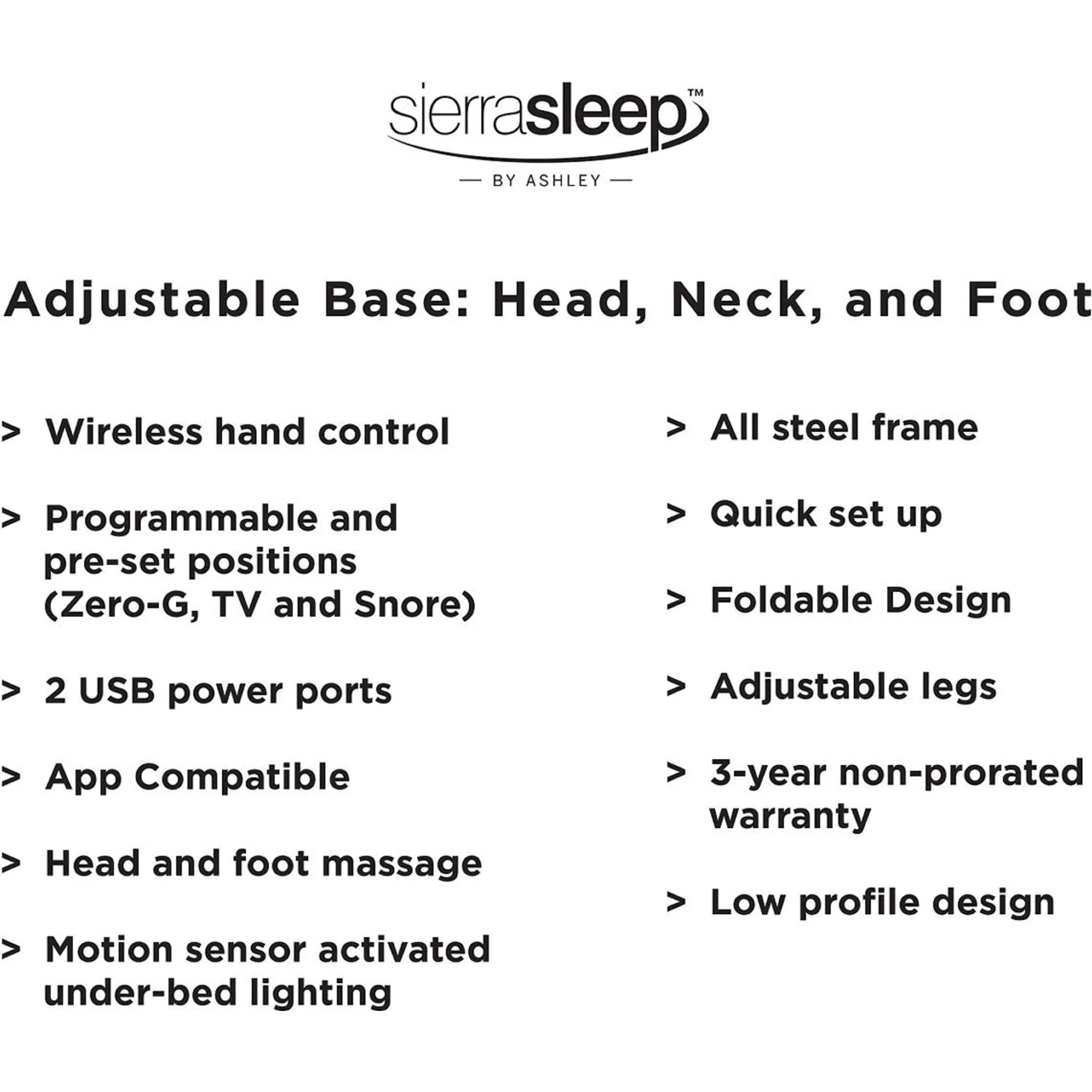 Ashley Sleep Best Lifestyle Adjustable Bed 14 inch - Image 8