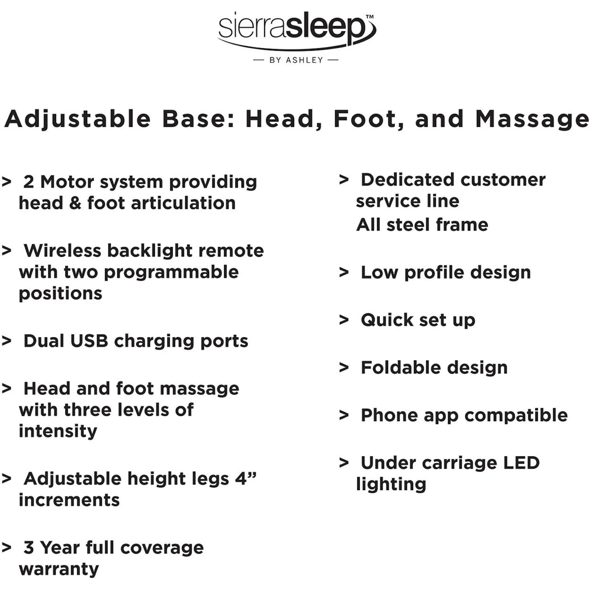 Ashley Sleep Better Lifestyle Adjustable Bed 14 inch - Image 84