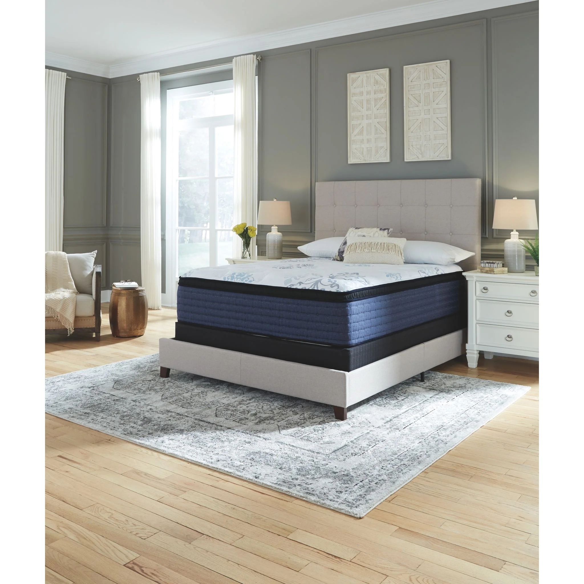 Ashley Sleep Bonita Springs Euro Top Innerspring 17 inch Mattress In A Box - Image 17