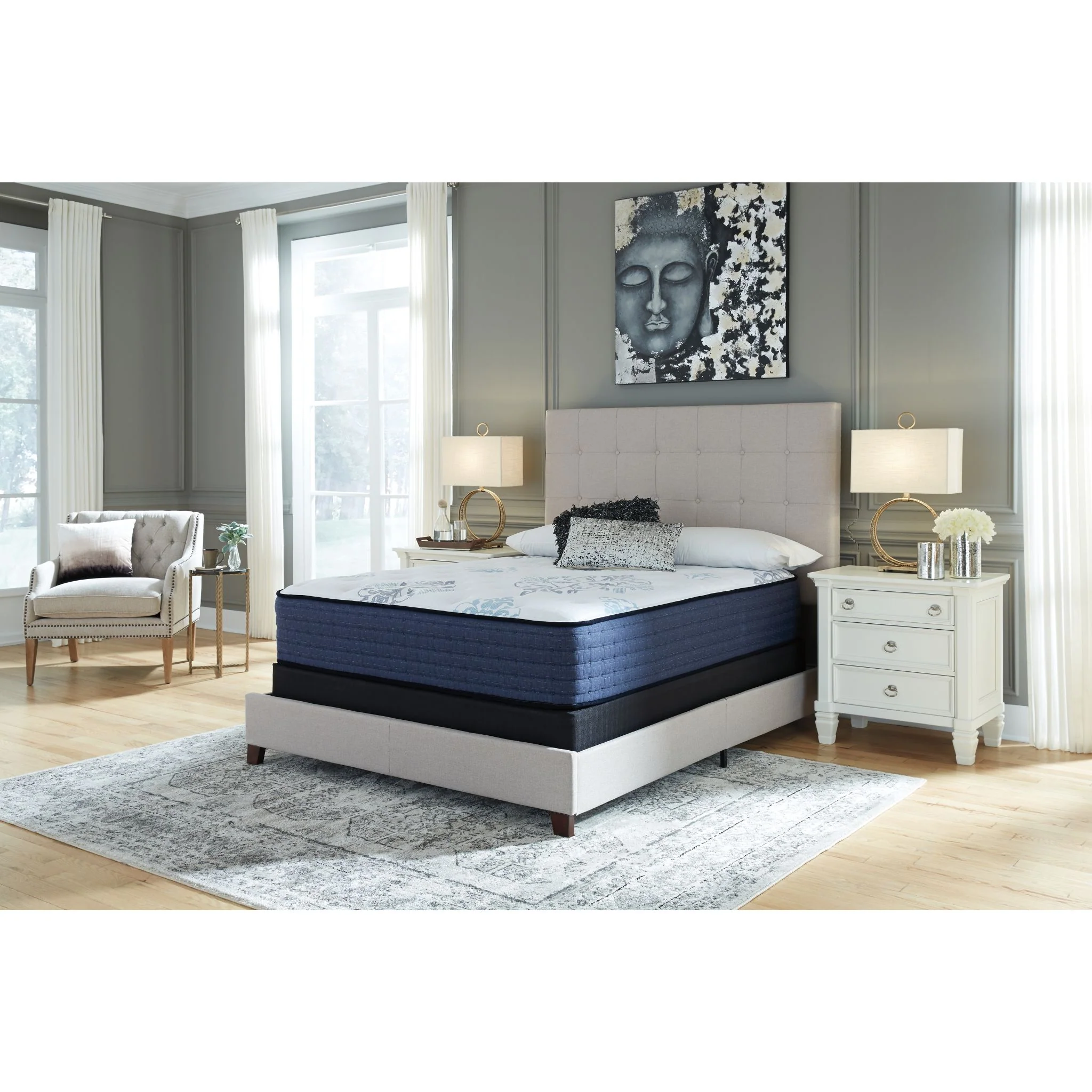 Ashley Sleep Bonita Springs Euro Top Innerspring 17 inch Mattress In A Box - Image 23
