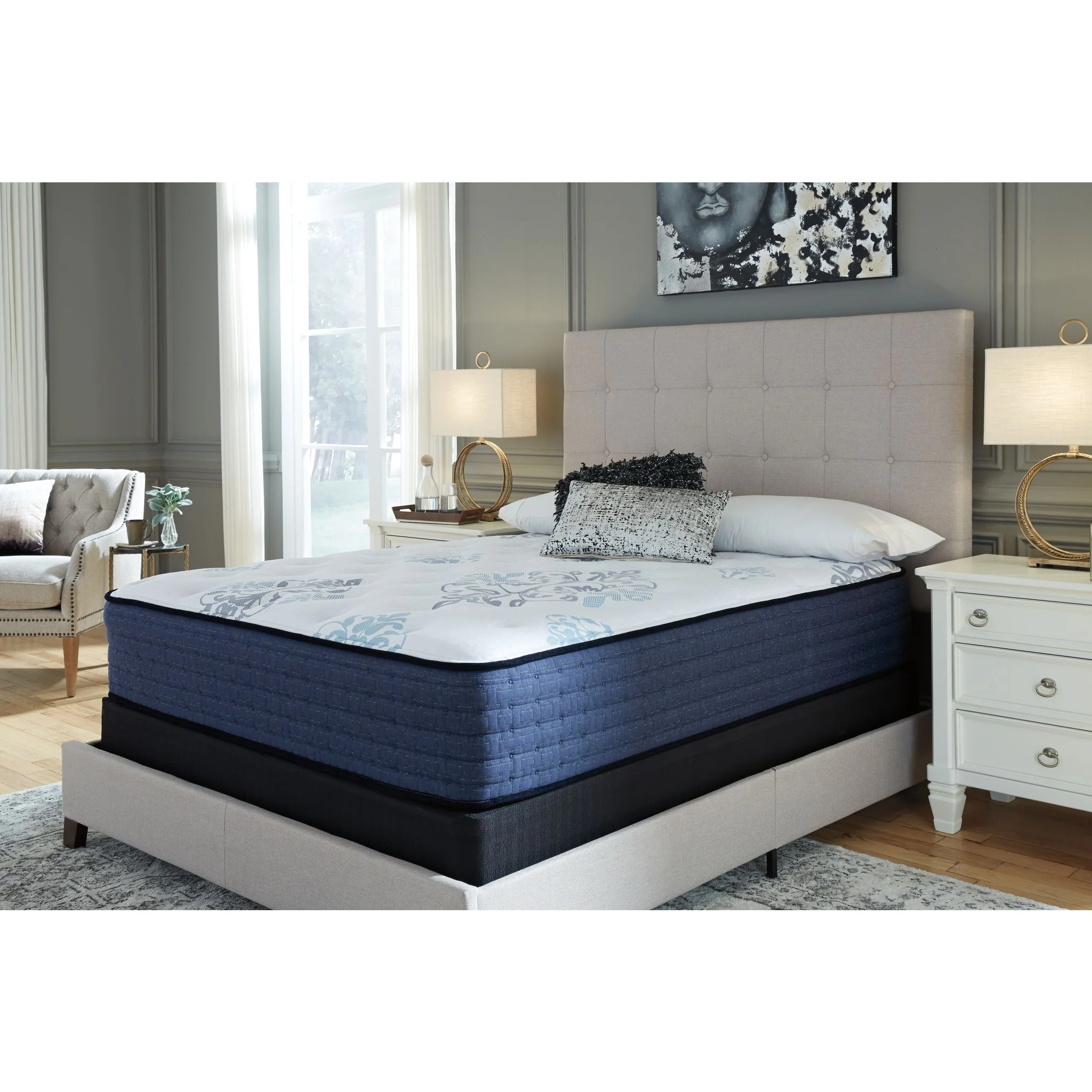 Ashley Sleep Bonita Springs Euro Top Innerspring 17 inch Mattress In A Box - Image 25