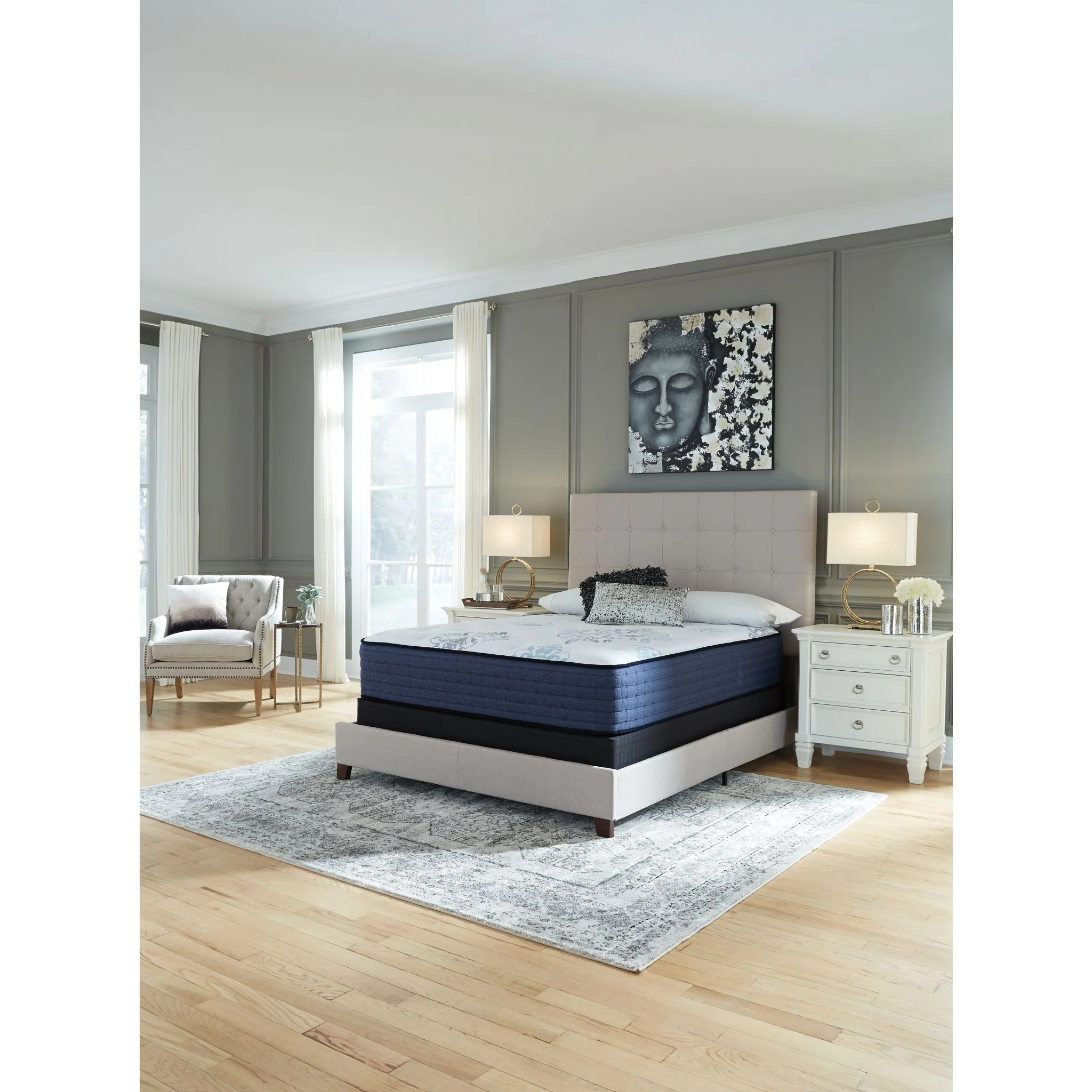 Ashley Sleep Bonita Springs Euro Top Innerspring 17 inch Mattress In A Box - Image 27