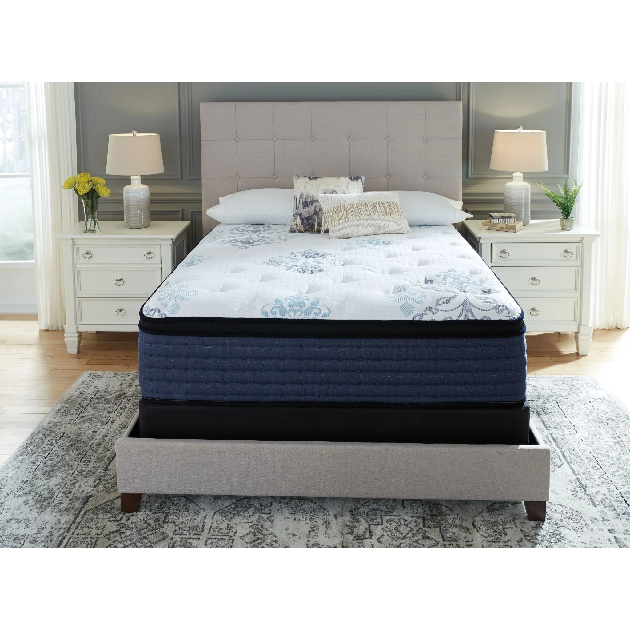 Ashley Sleep Bonita Springs Euro Top Innerspring 17 inch Mattress In A Box - Image 36