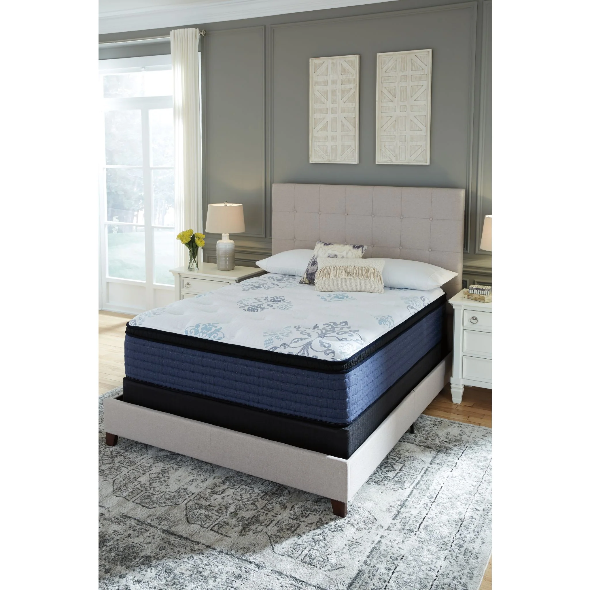 Ashley Sleep Bonita Springs Euro Top Innerspring 17 inch Mattress In A Box - Image 37