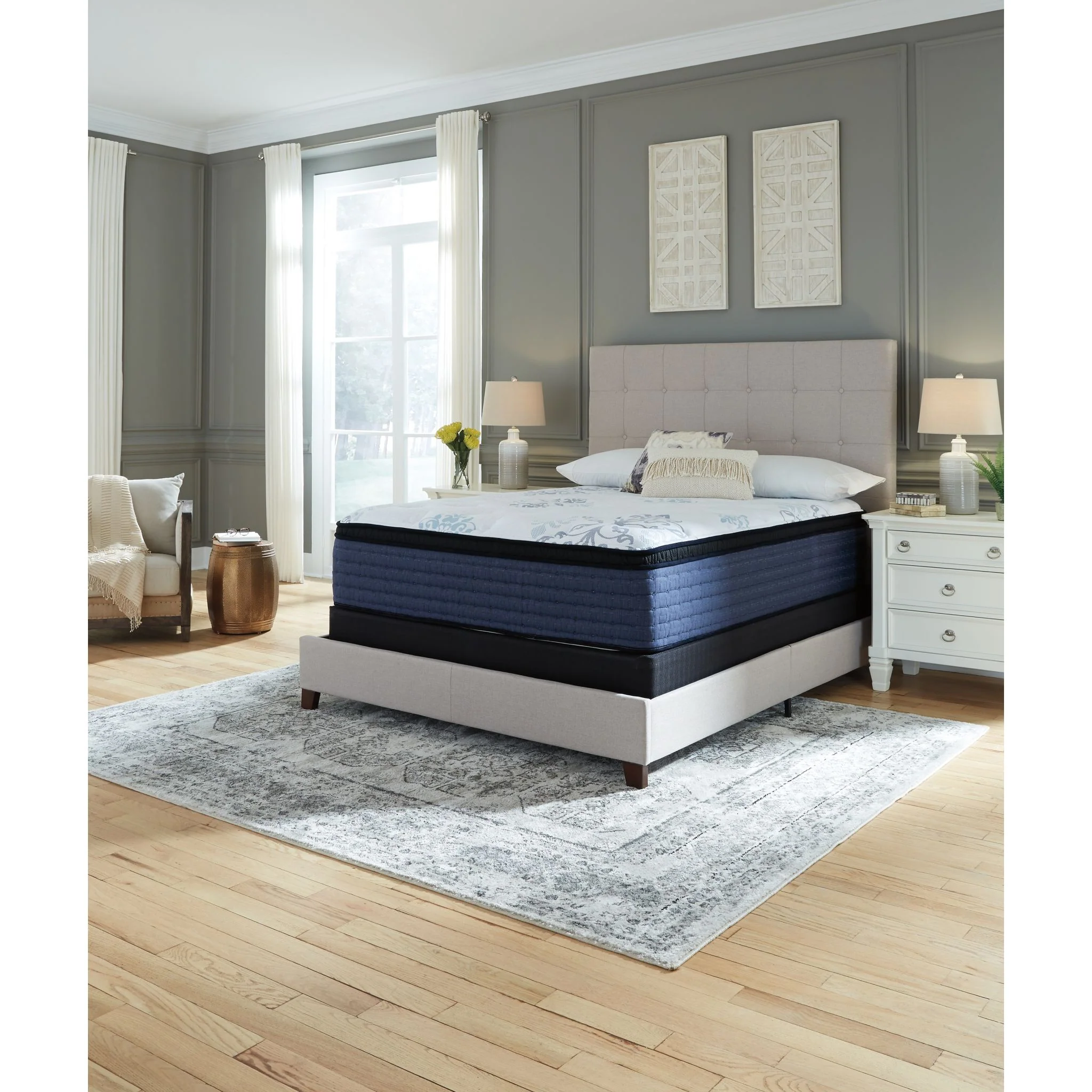 Ashley Sleep Bonita Springs Euro Top Innerspring 17 inch Mattress In A Box - Image 38