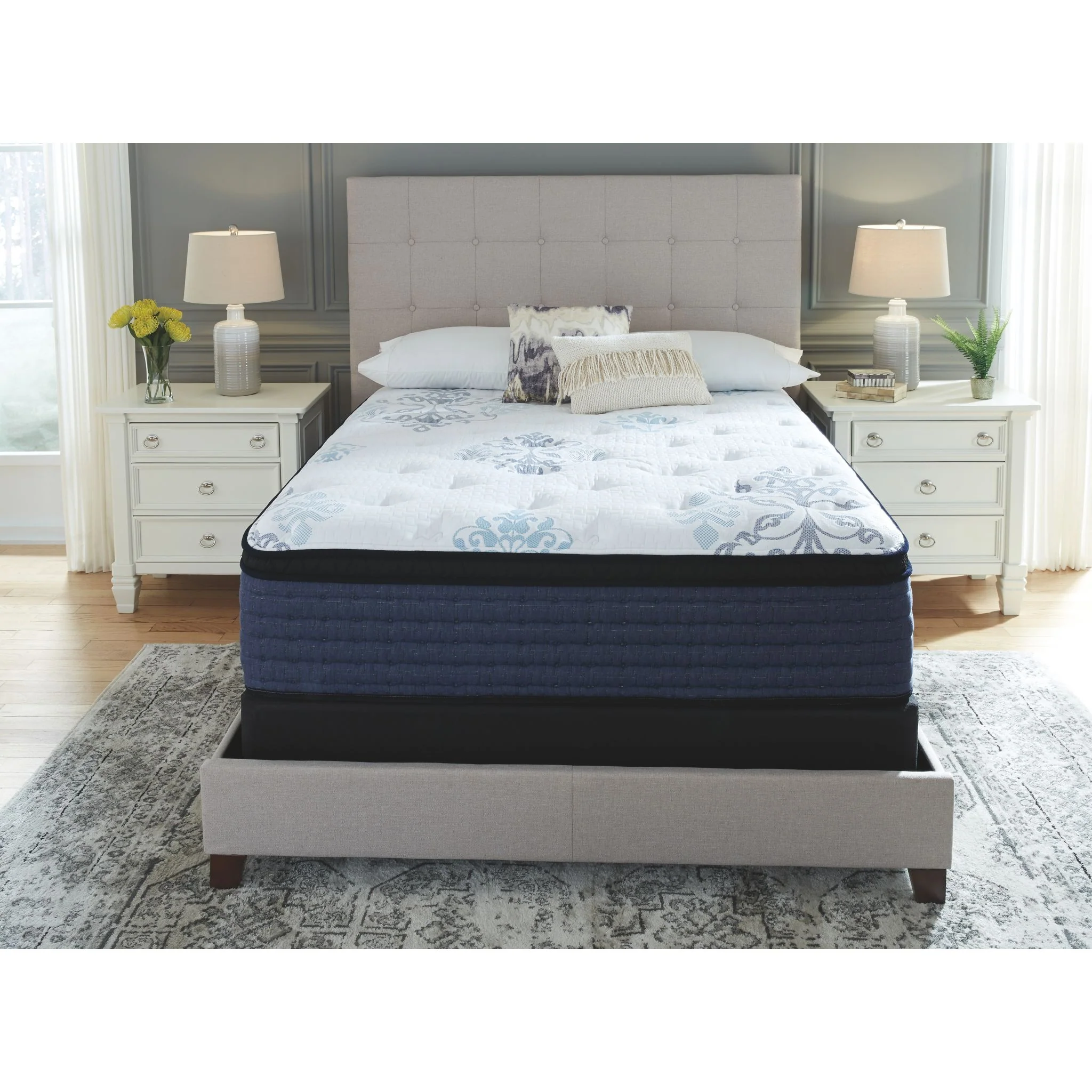 Ashley Sleep Bonita Springs Euro Top Innerspring 17 inch Mattress In A Box - Image 5