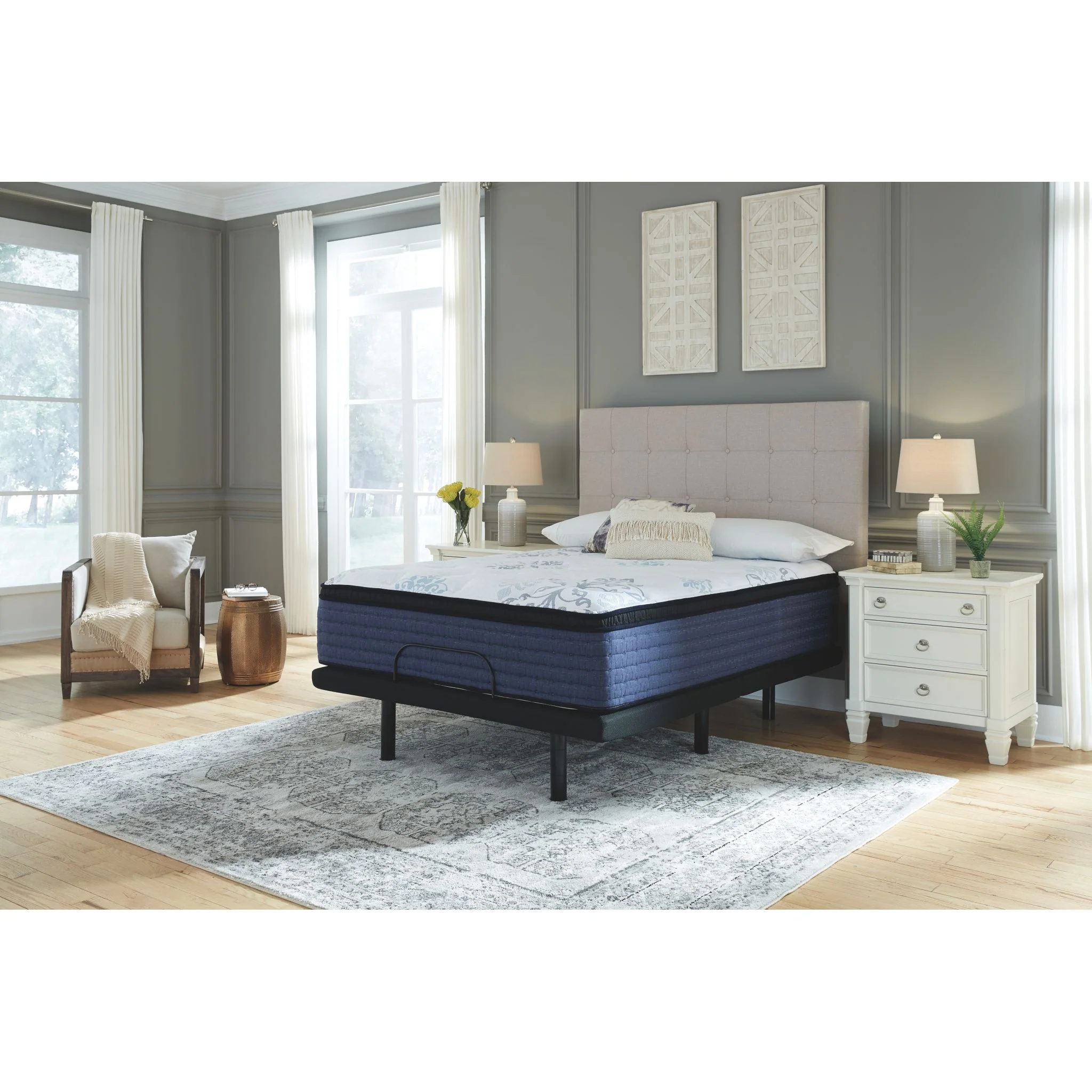 Ashley Sleep Bonita Springs Euro Top Innerspring 17 inch Mattress In A Box - Image 8