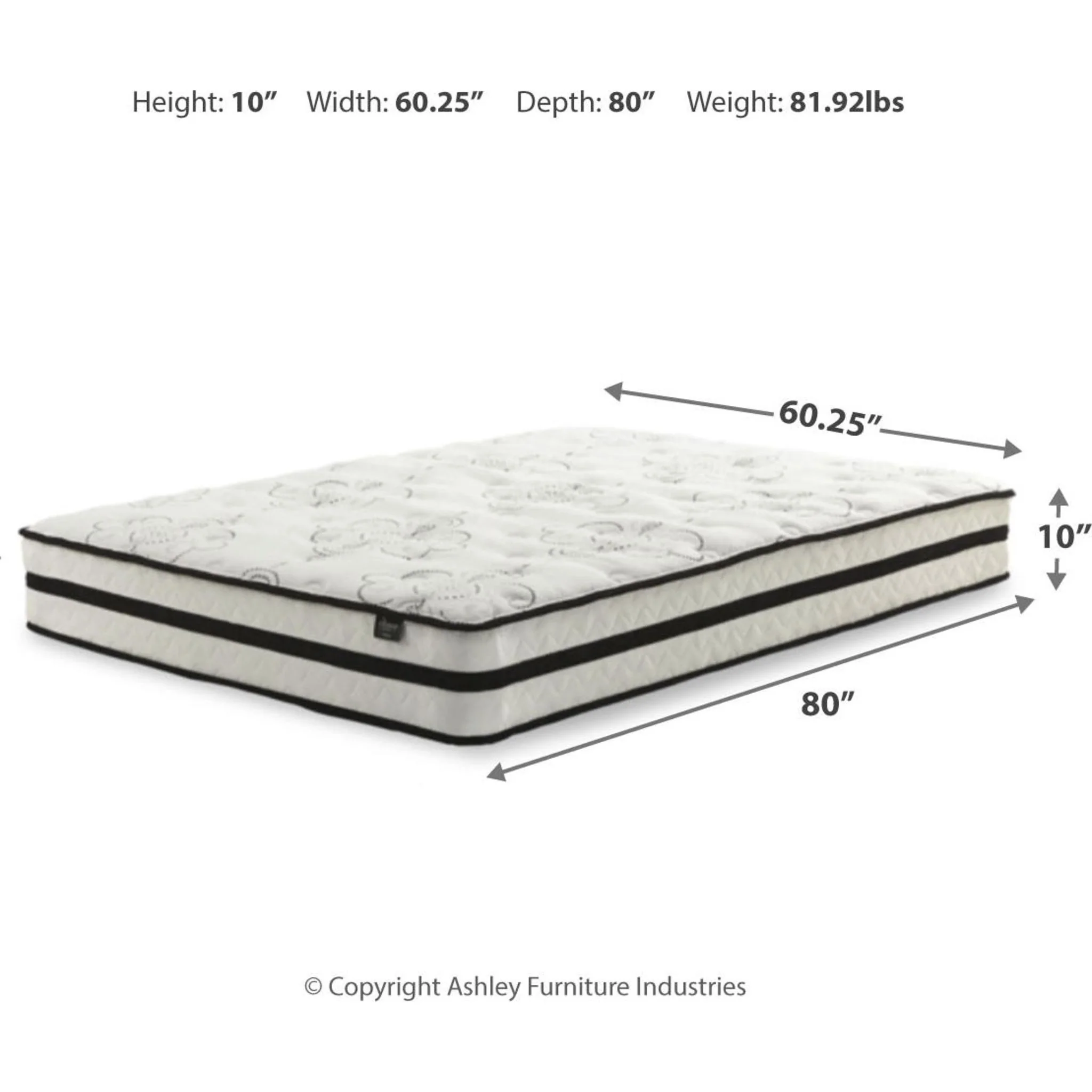 Ashley Sleep Chime 10 Inch Hybrid Mattress - Image 18