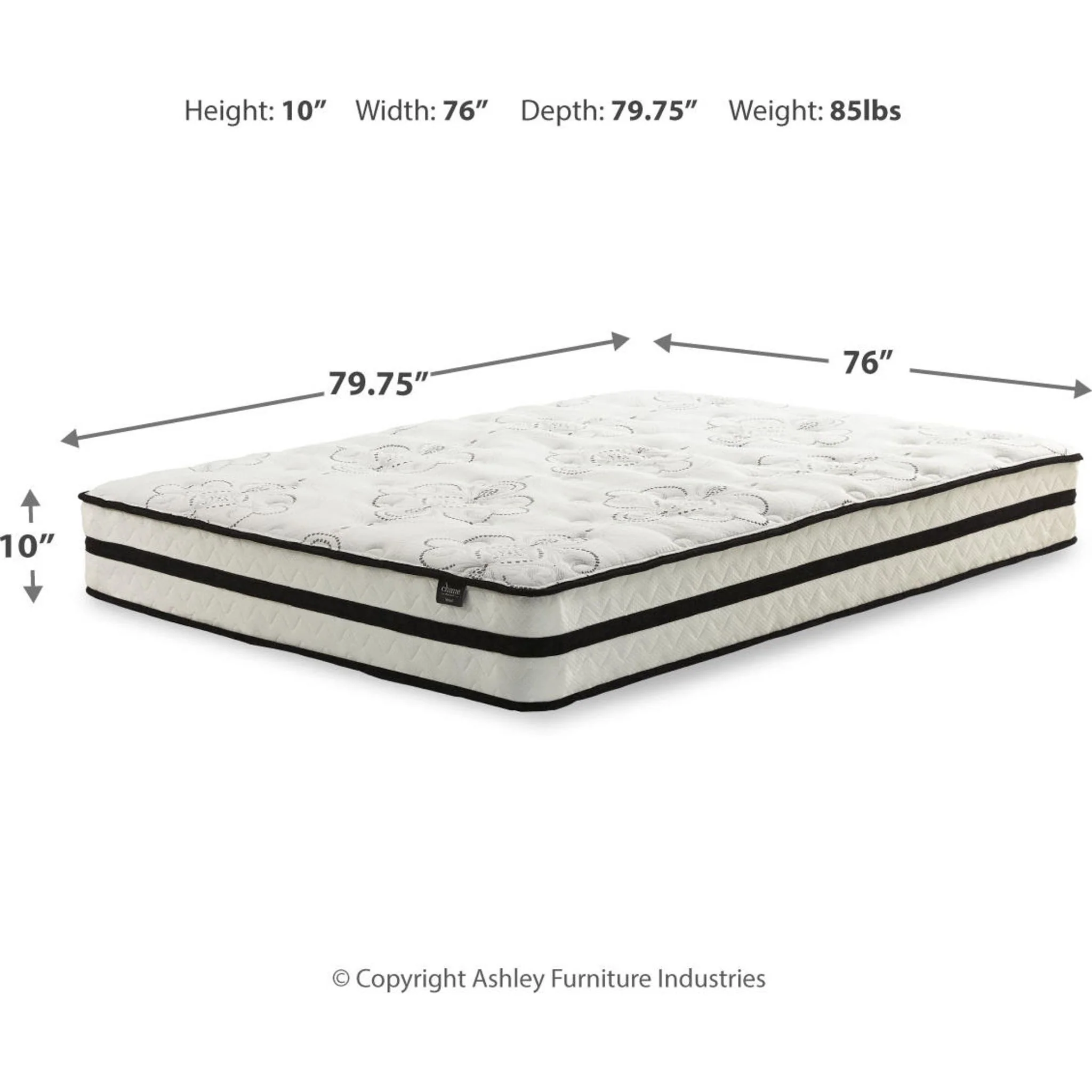 Ashley Sleep Chime 10 Inch Hybrid Mattress - Image 19