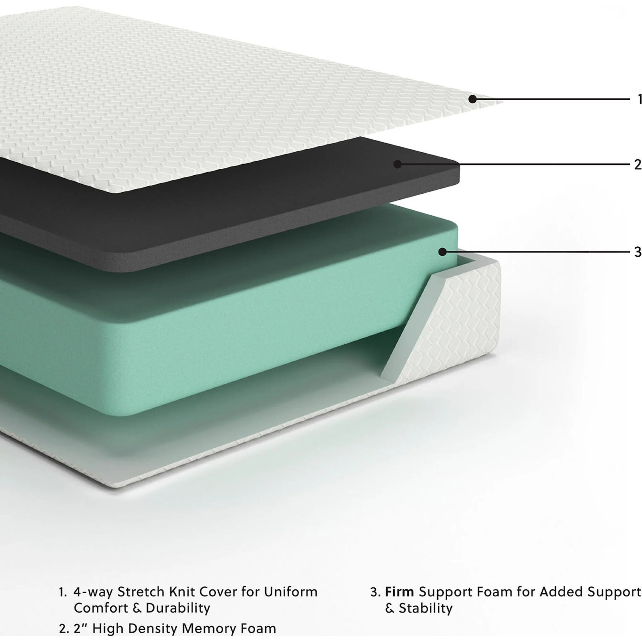 Ashley Sleep Chime 12 inch Memory Foam Mattress In A Box - Image 38