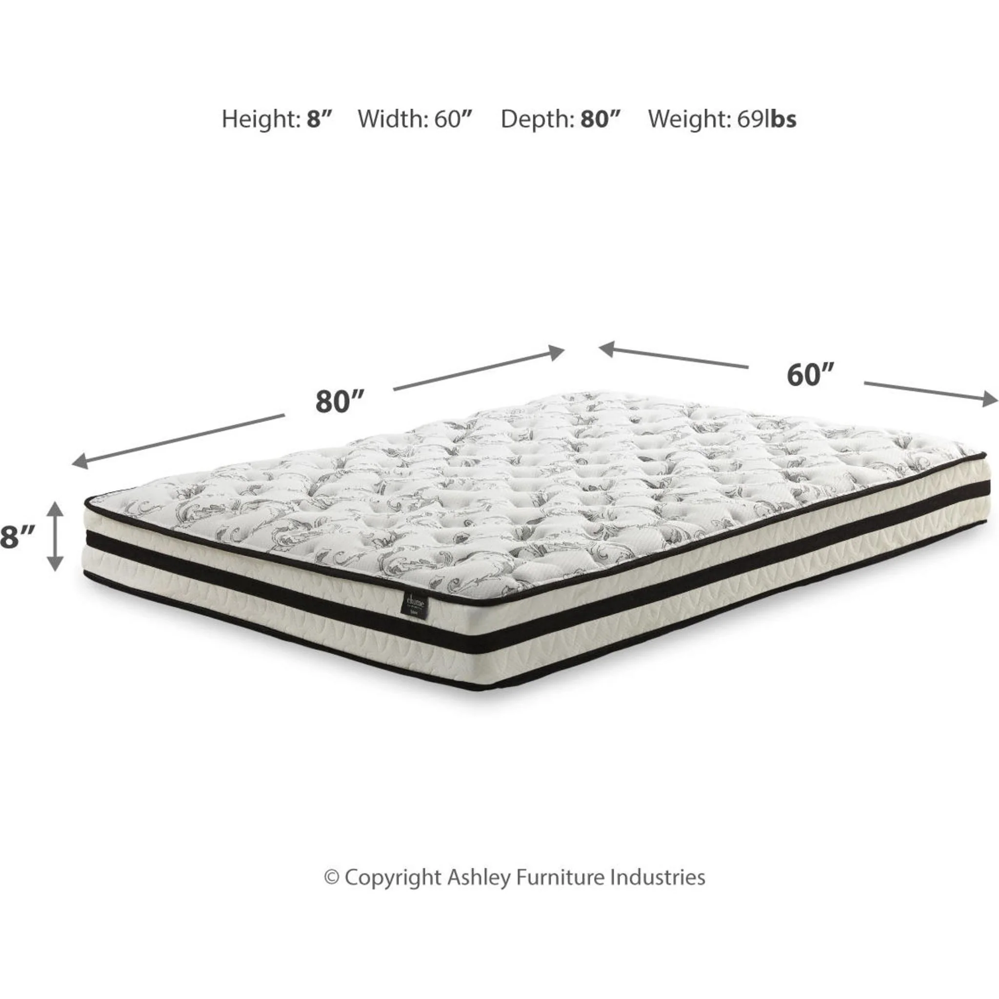 Ashley Sleep Chime 8 Inch Innerspring Mattress - Image 29