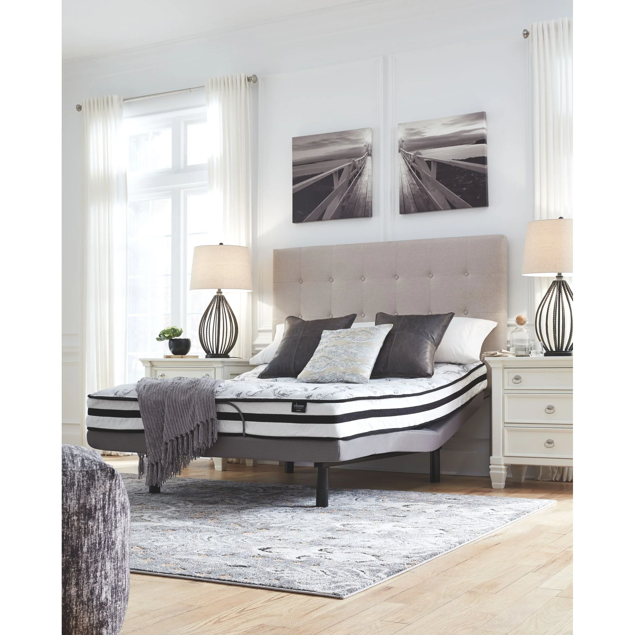 Ashley Sleep Chime 8 Inch Innerspring Mattress - Image 59