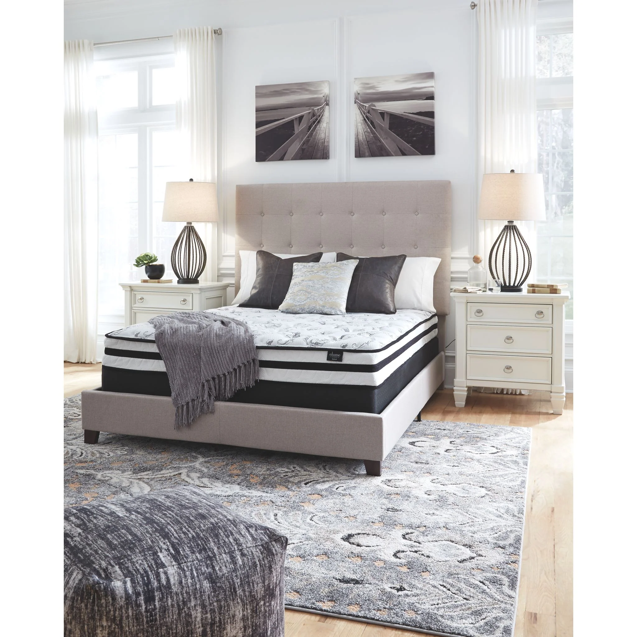 Ashley Sleep Chime 8 Inch Innerspring Mattress - Image 8