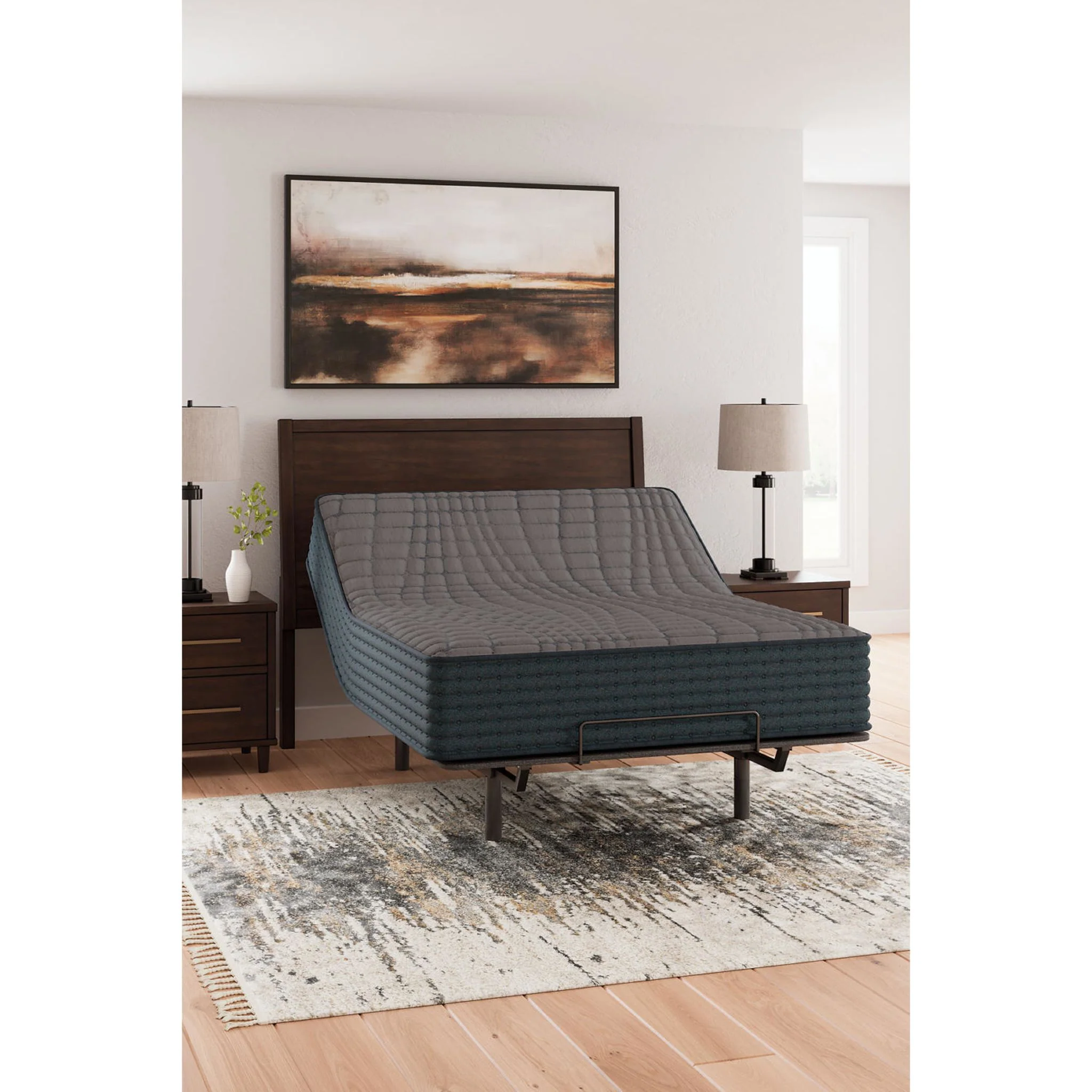 Ashley Sleep Gray 1200 Hybrid Mattress - Image 11