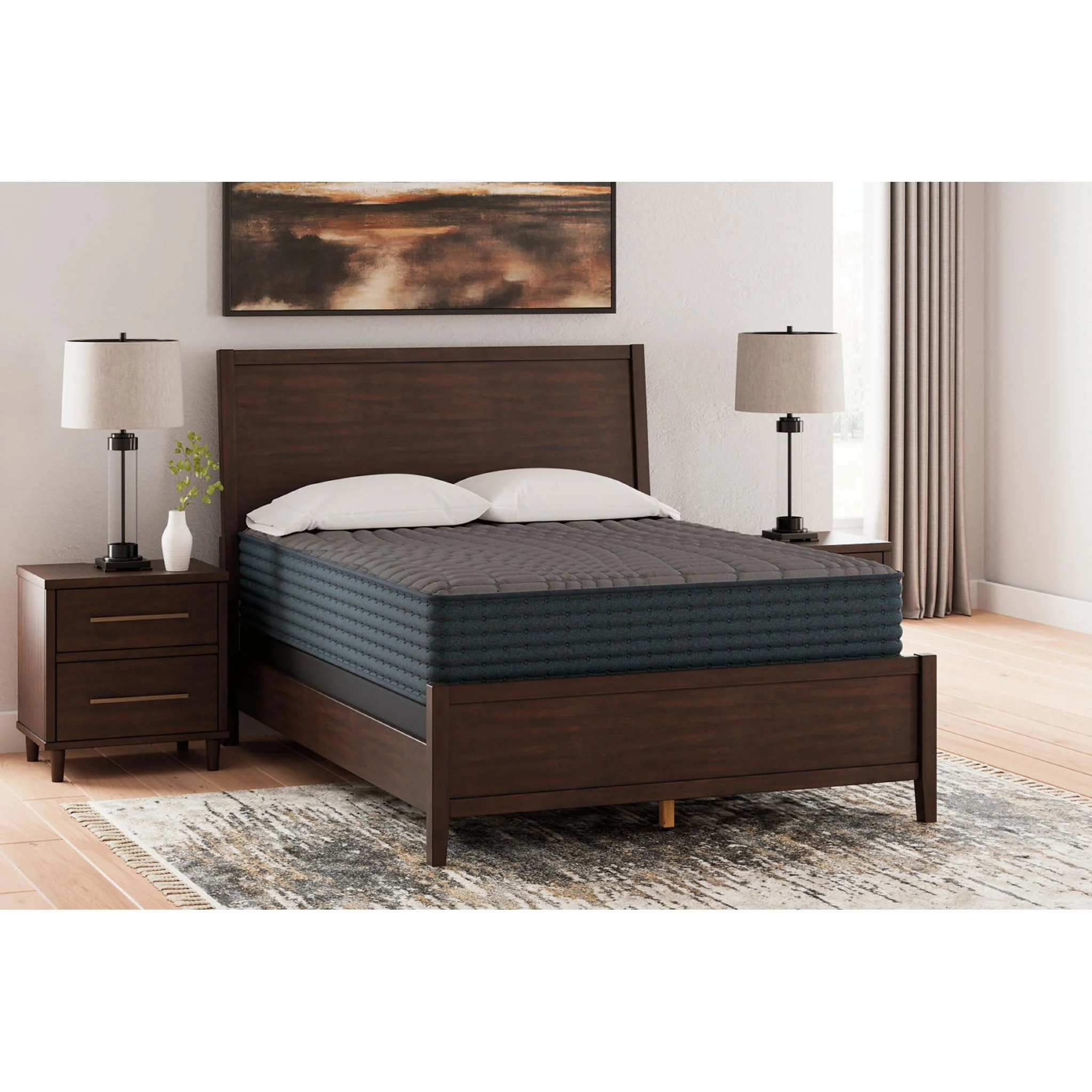 Ashley Sleep Gray 1200 Hybrid Mattress - Image 13