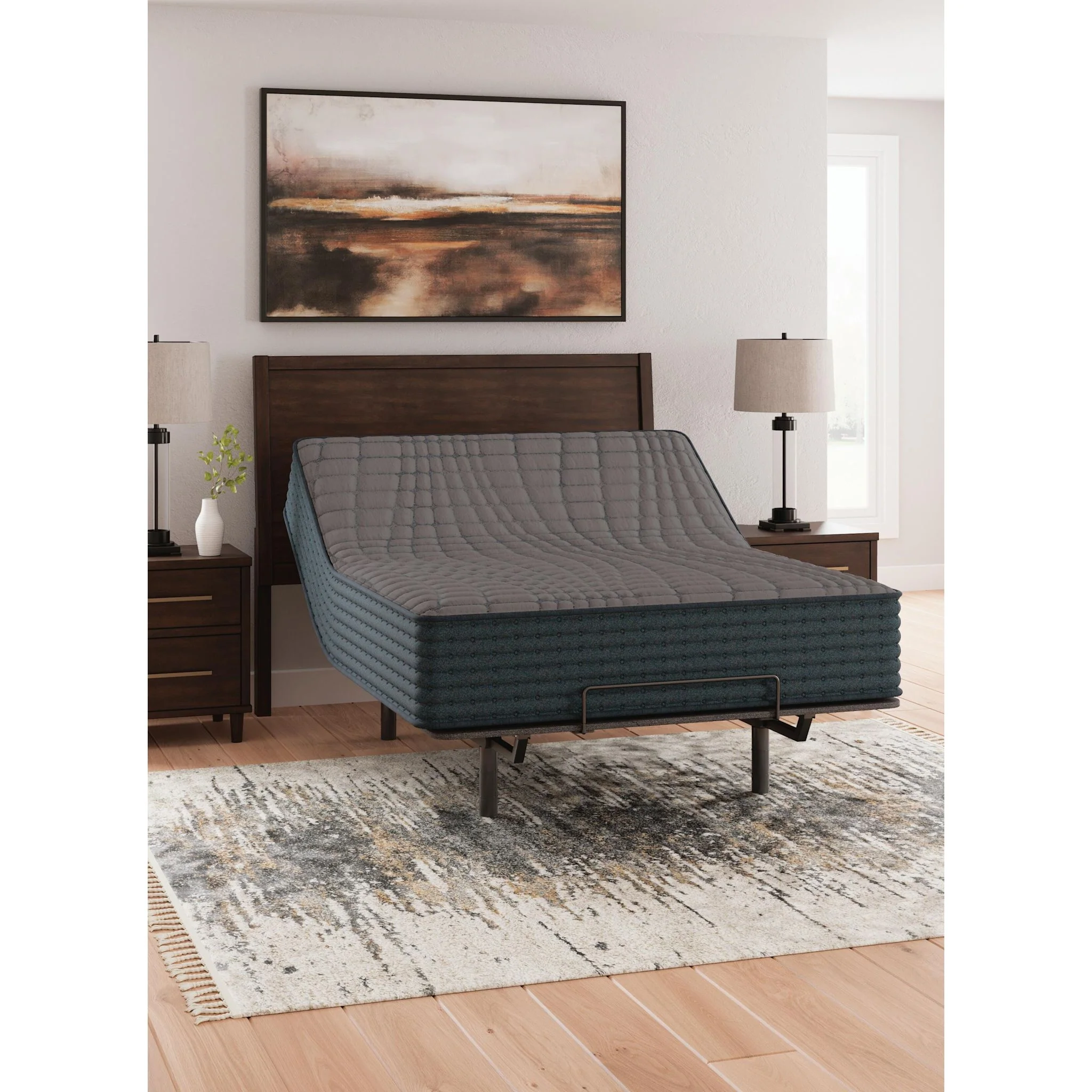 Ashley Sleep Gray 1200 Hybrid Mattress - Image 16