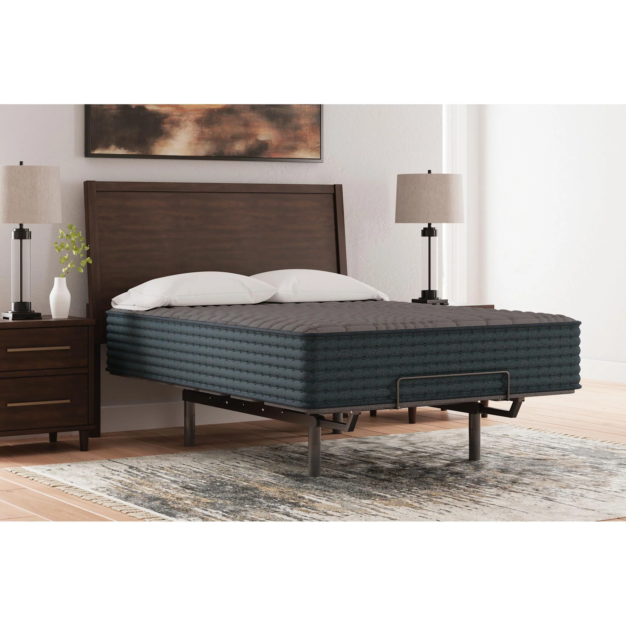 Ashley Sleep Gray 1200 Hybrid Mattress - Image 39