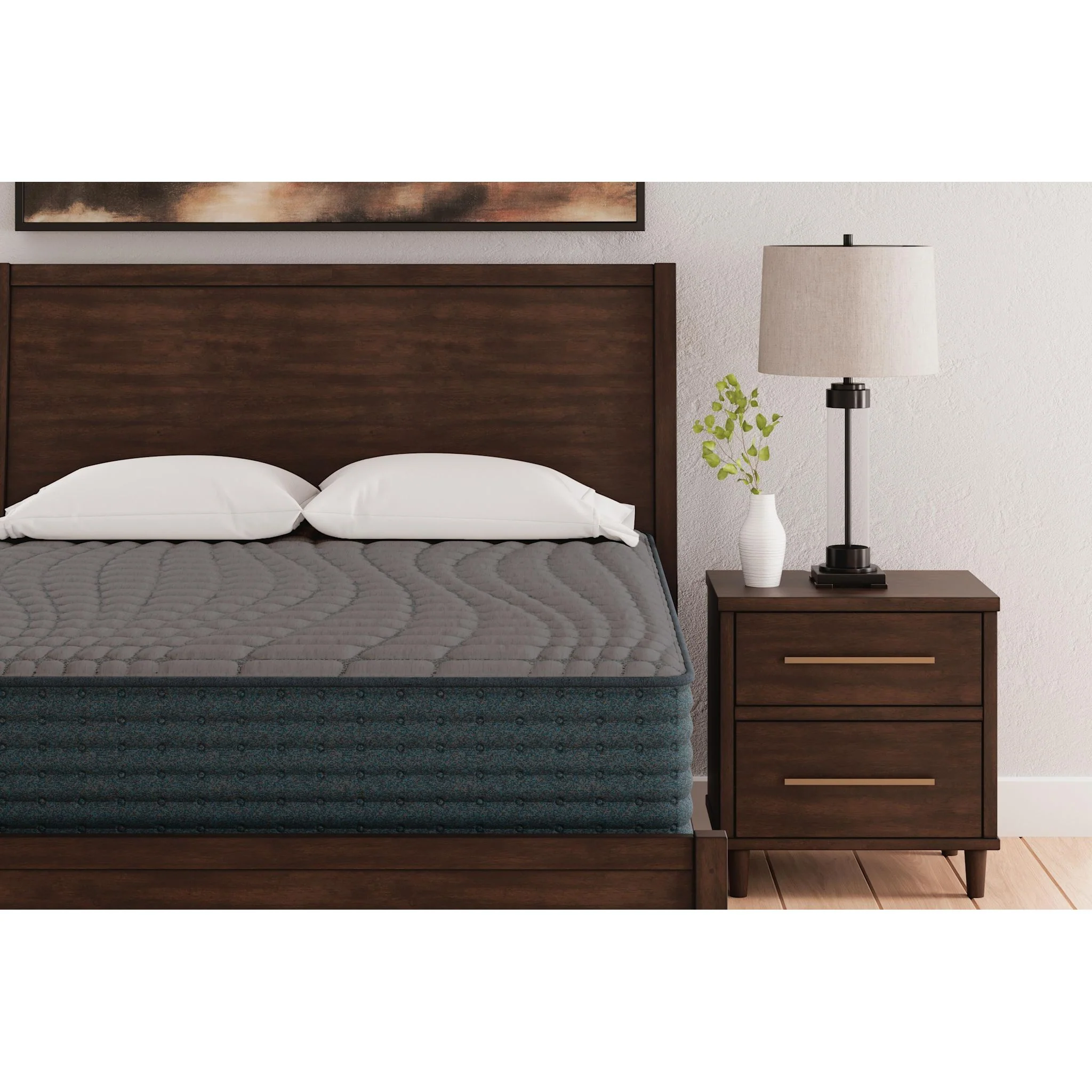 Ashley Sleep Gray 1200 Hybrid Mattress - Image 40
