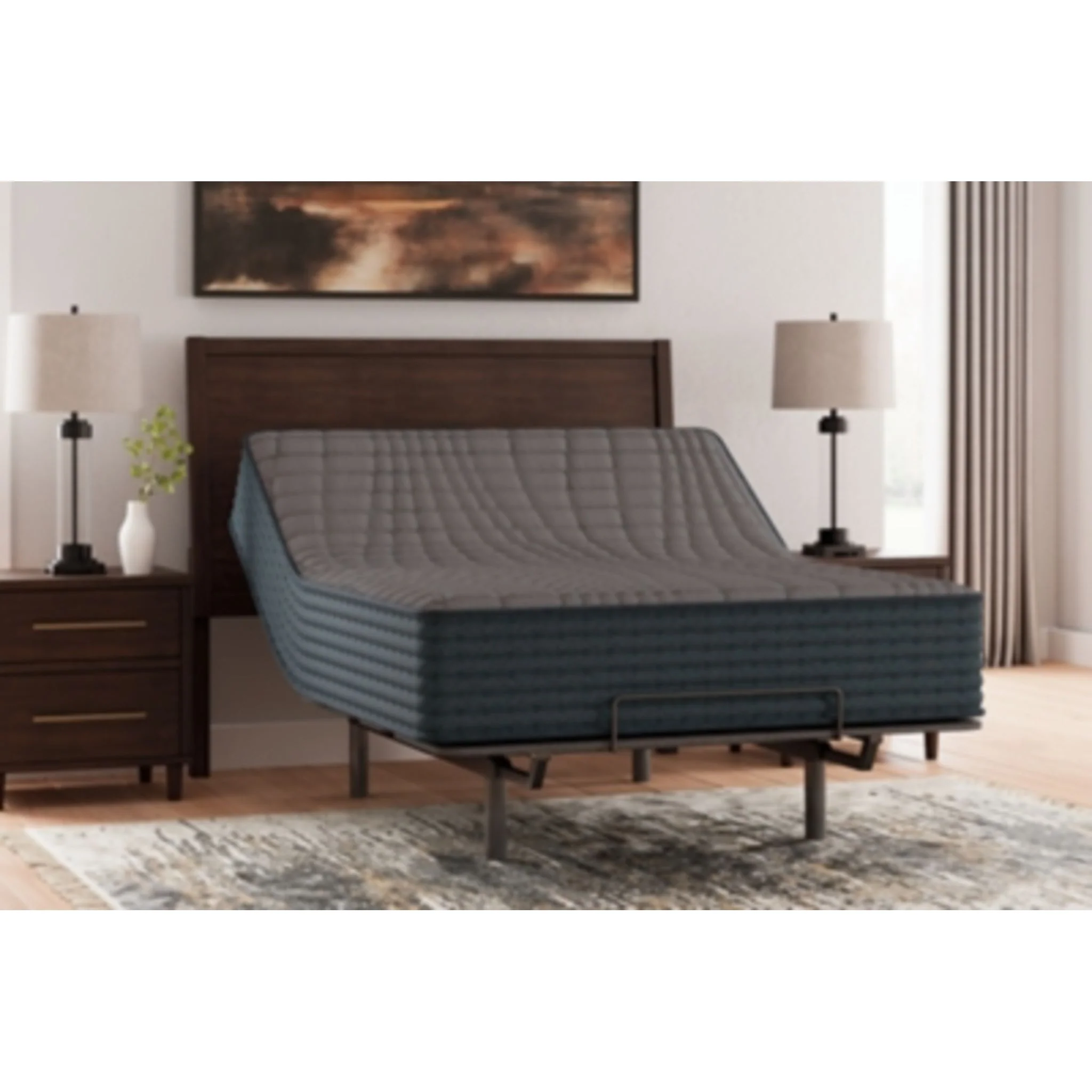 Ashley Sleep Gray 1200 Hybrid Mattress - Image 7