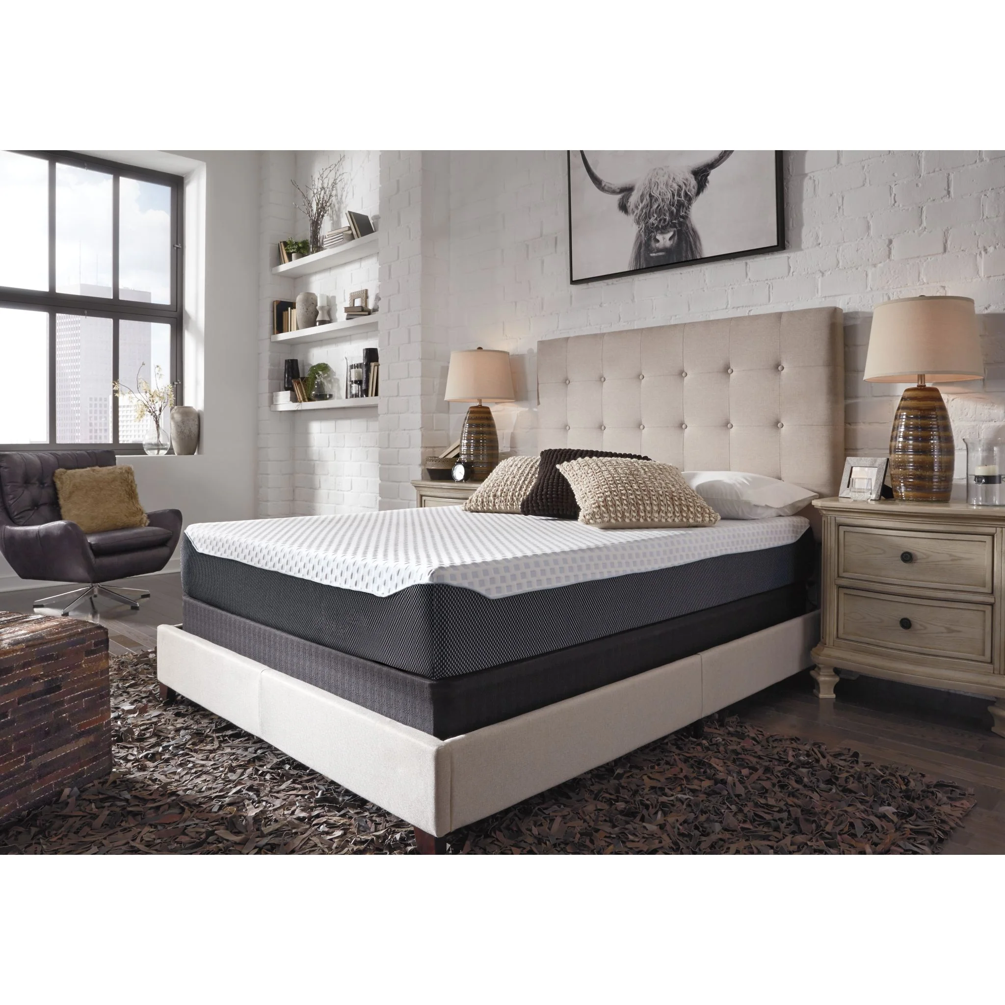 Ashley Sleep Gruve 10 Inch Memory Foam - Image 11