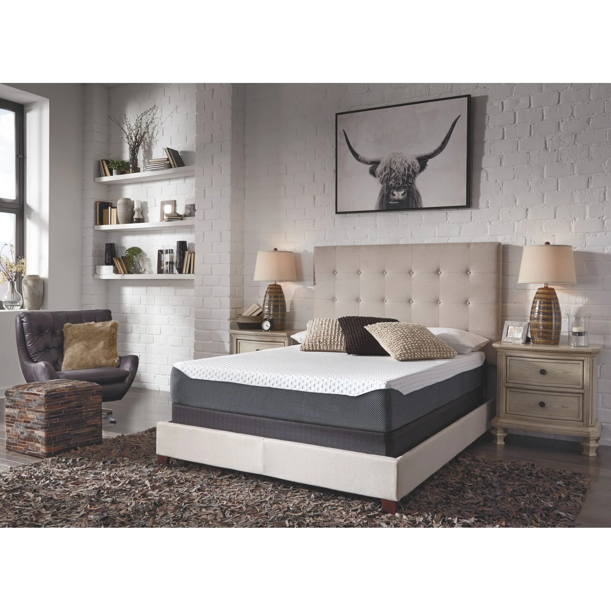 Ashley Sleep Gruve 10 Inch Memory Foam - Image 15