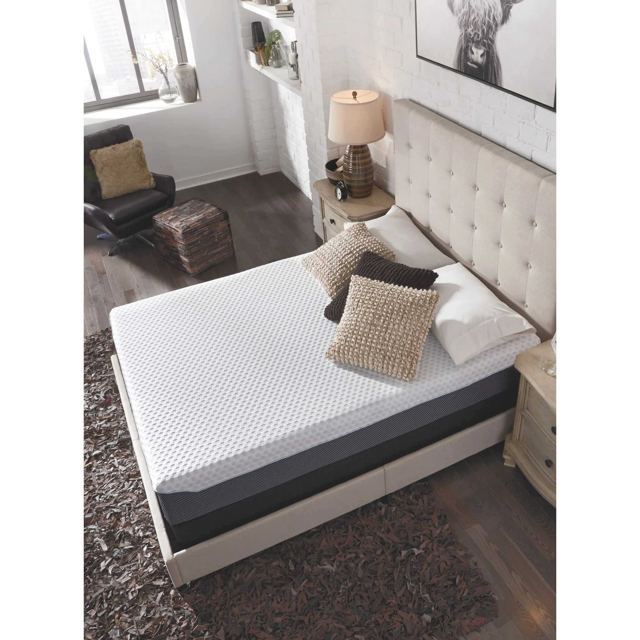 Ashley Sleep Gruve 10 Inch Memory Foam - Image 18