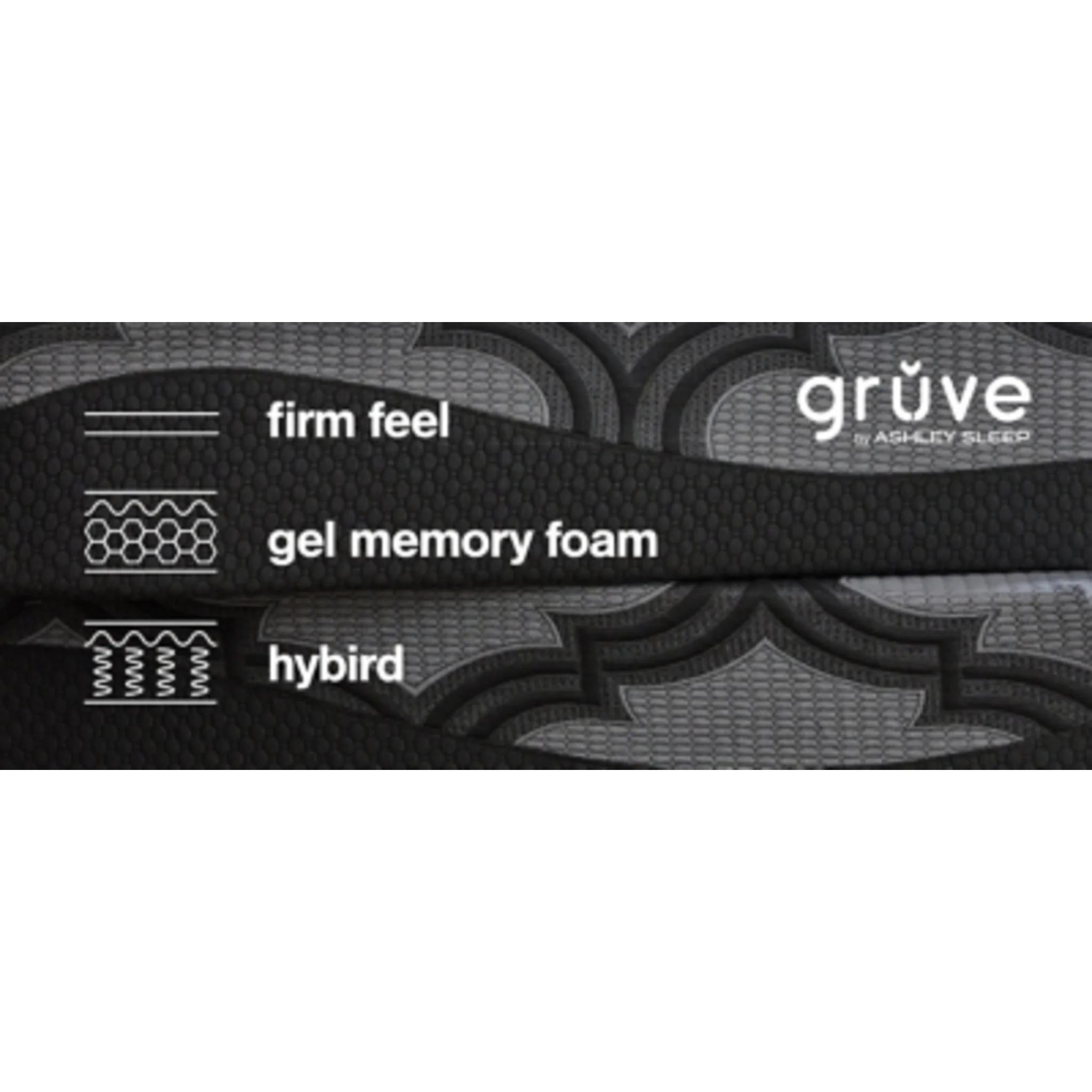 Ashley Sleep Gruve 12 Inch Hybrid - Image 13
