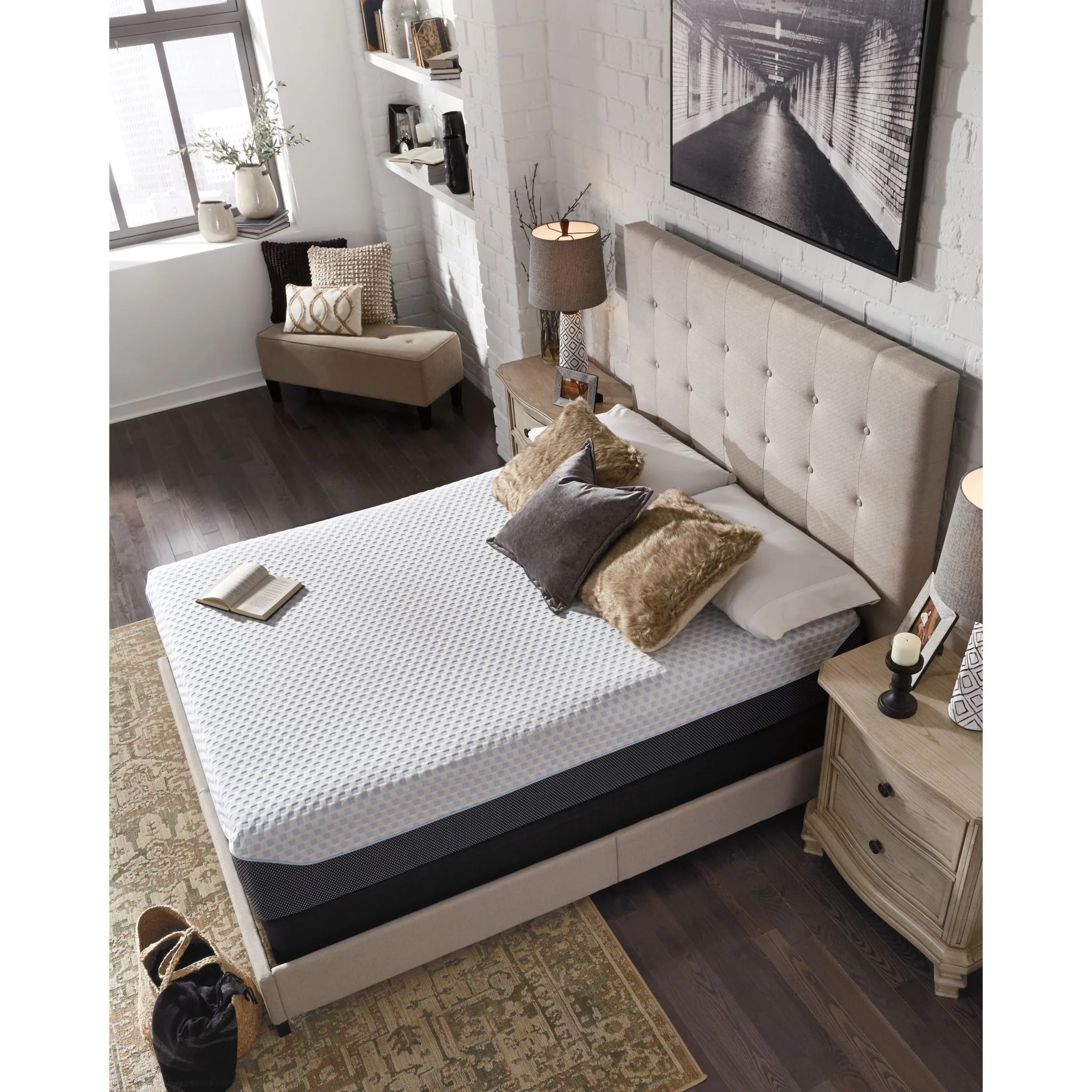 Ashley Sleep Gruve 12 Inch Memory Foam - Image 11