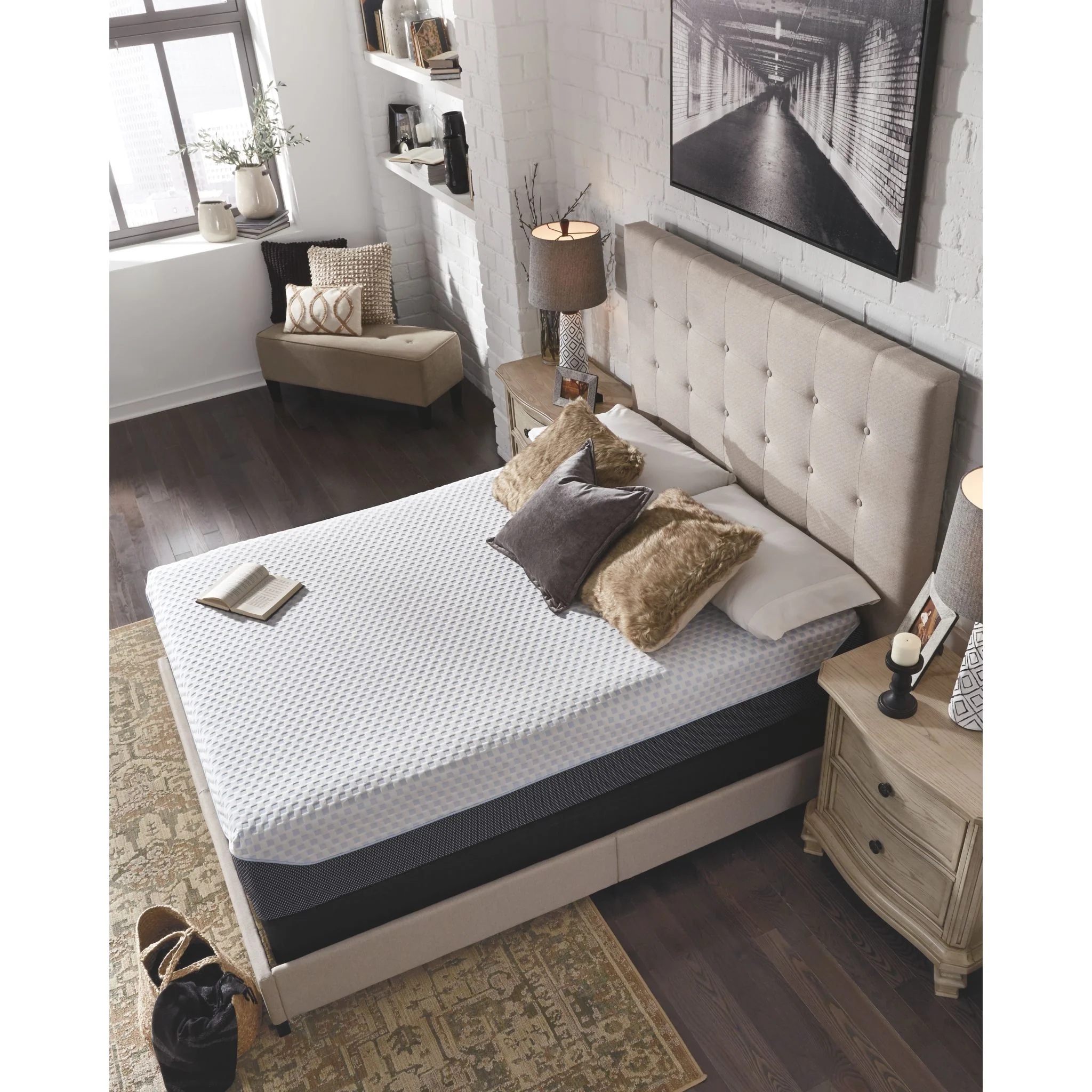 Ashley Sleep Gruve 12 Inch Memory Foam - Image 16