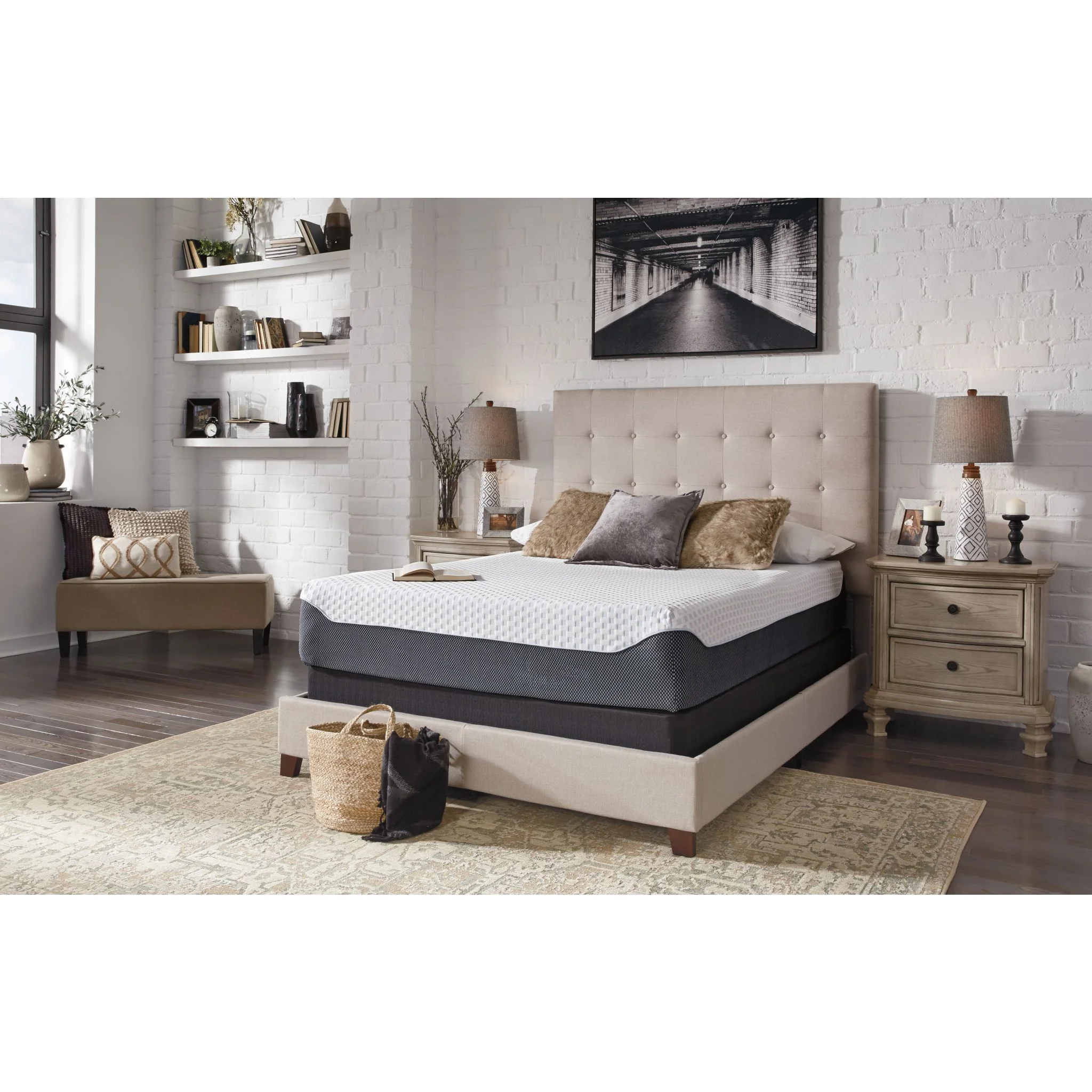 Ashley Sleep Gruve 12 Inch Memory Foam - Image 9